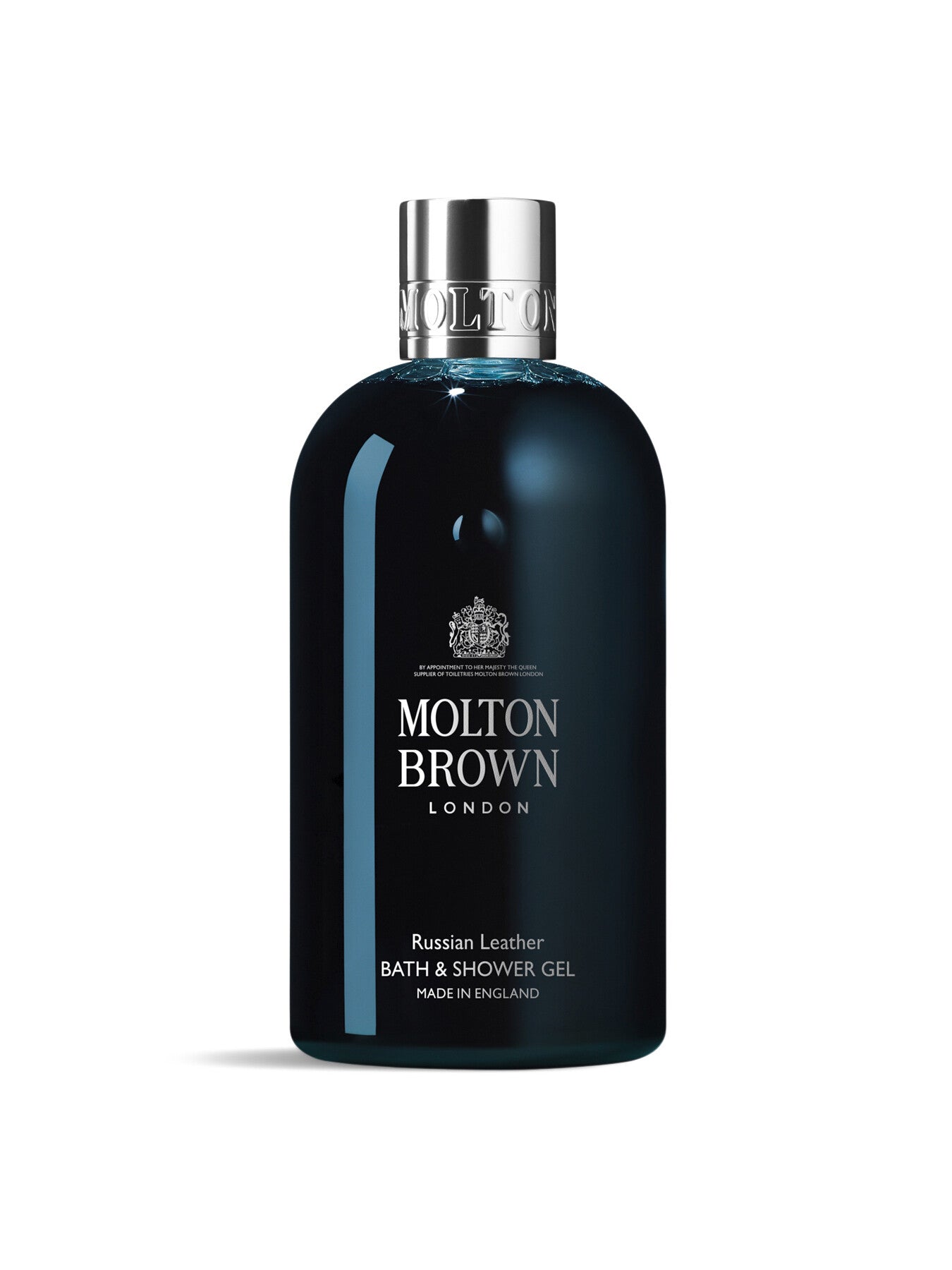 Dark Leather Bath and Shower Gel 300ml
