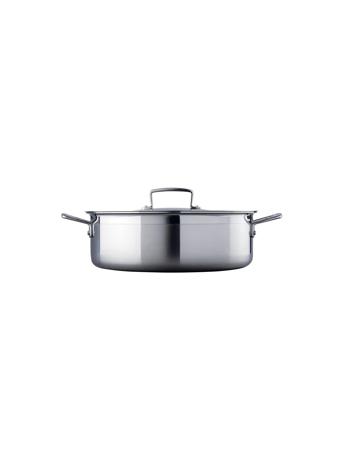 3-Ply Stainless Steel Sauteuse 28cm