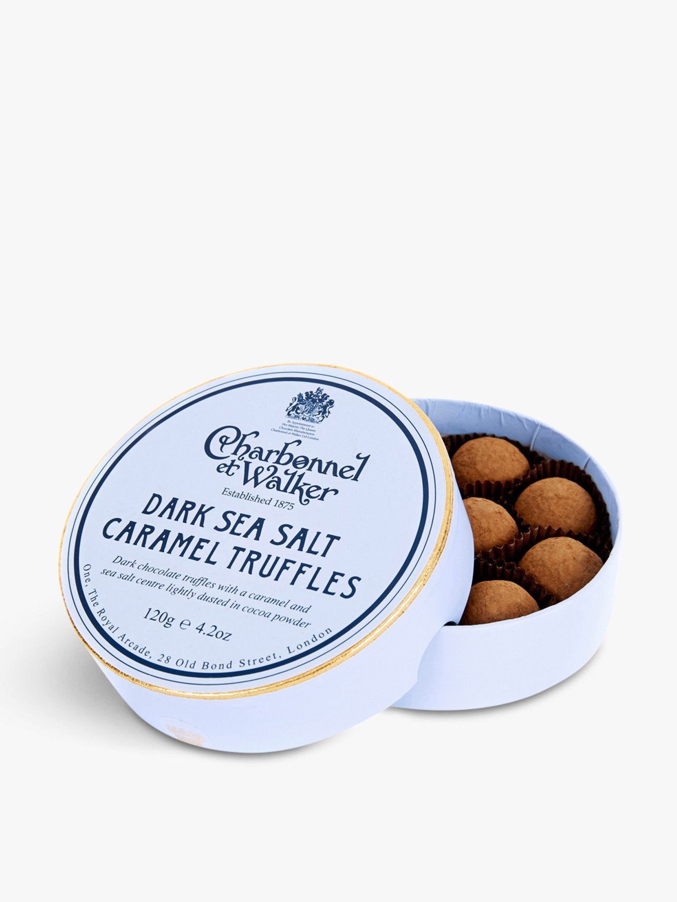 Dark Sea Salt Dark Truffles 120g