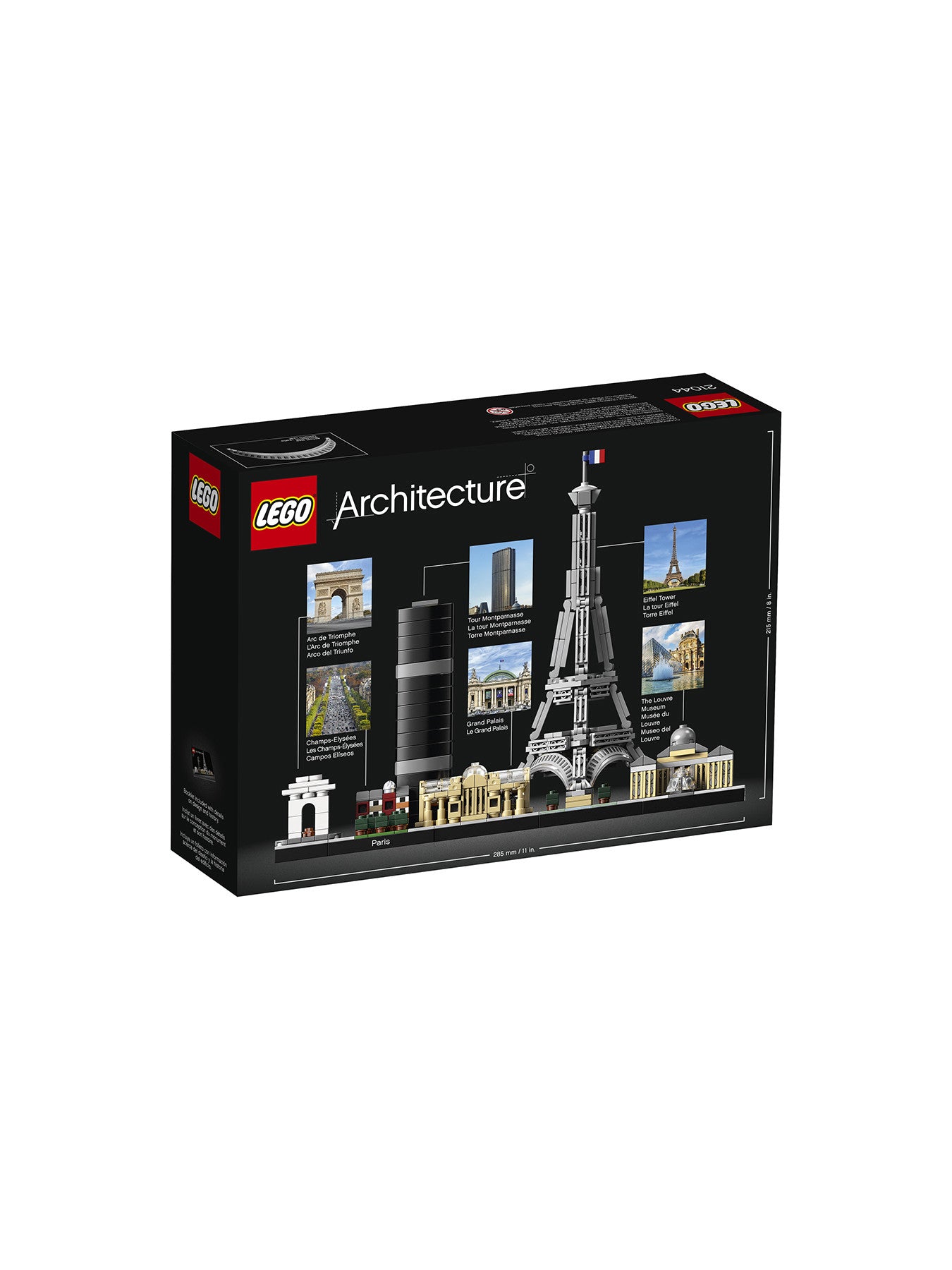 Architecture Paris Skyline Set 21044