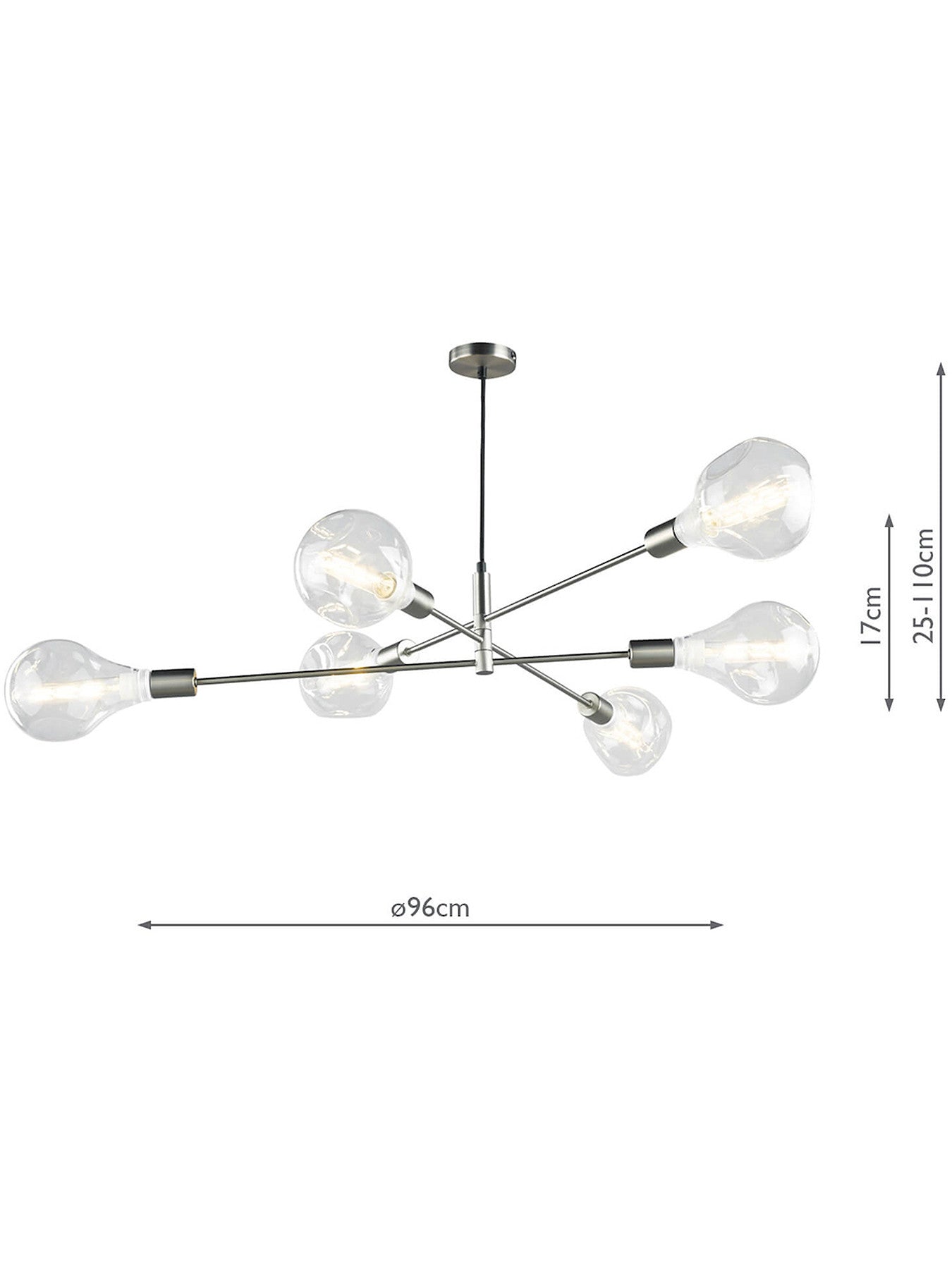 Alana 6 Light Pendant
