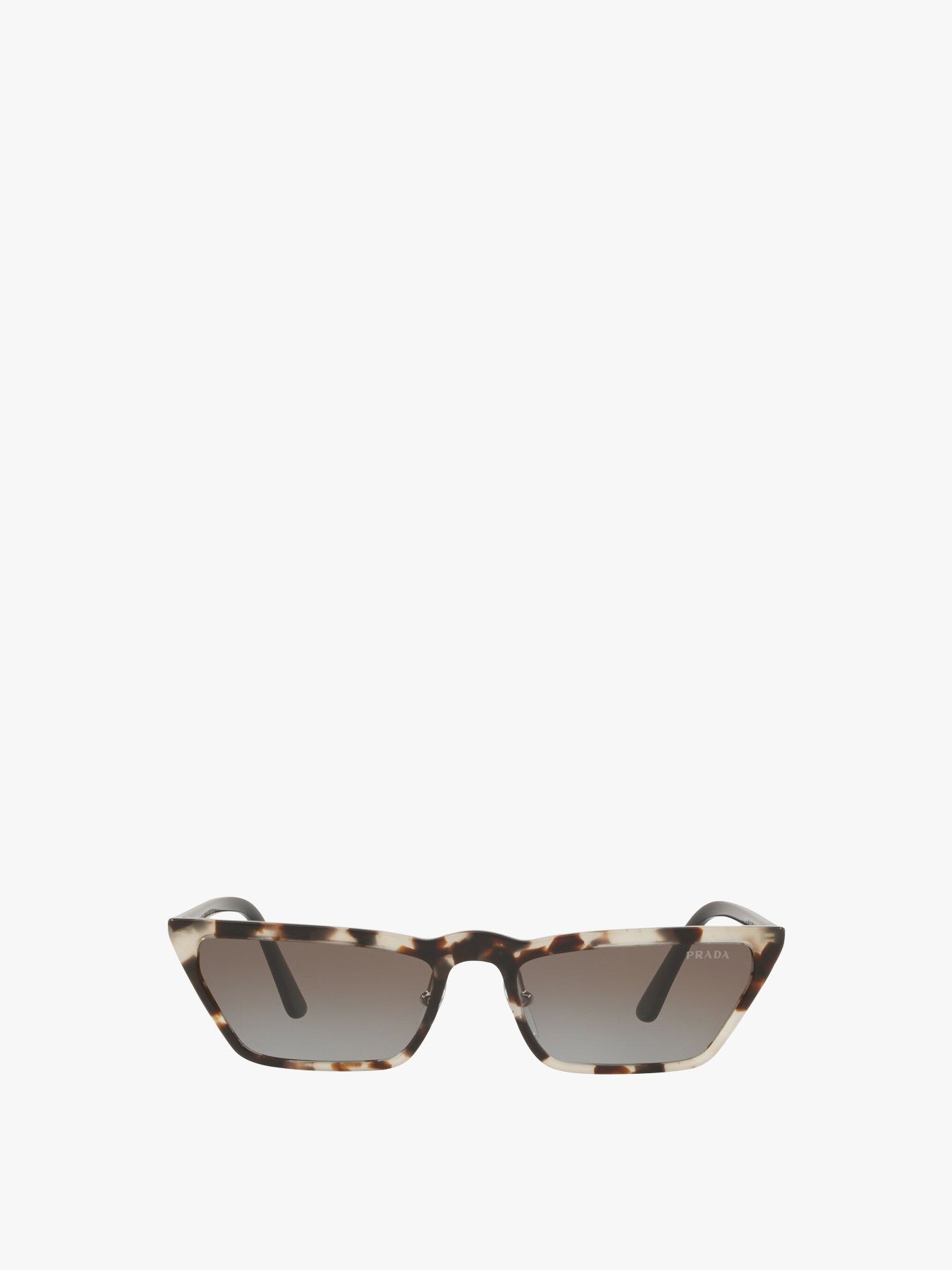 Slim Rectangular Cat-Eye Acetate Sunglasses
