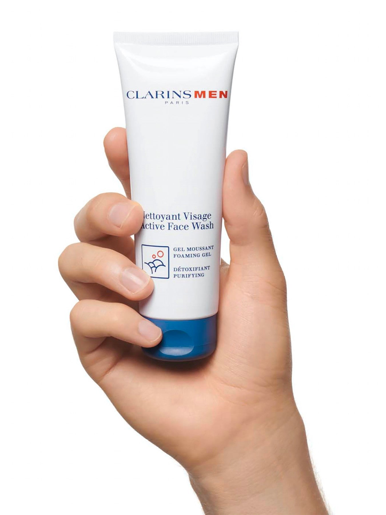 ClarinsMen Active Face Wash Foaming Gel