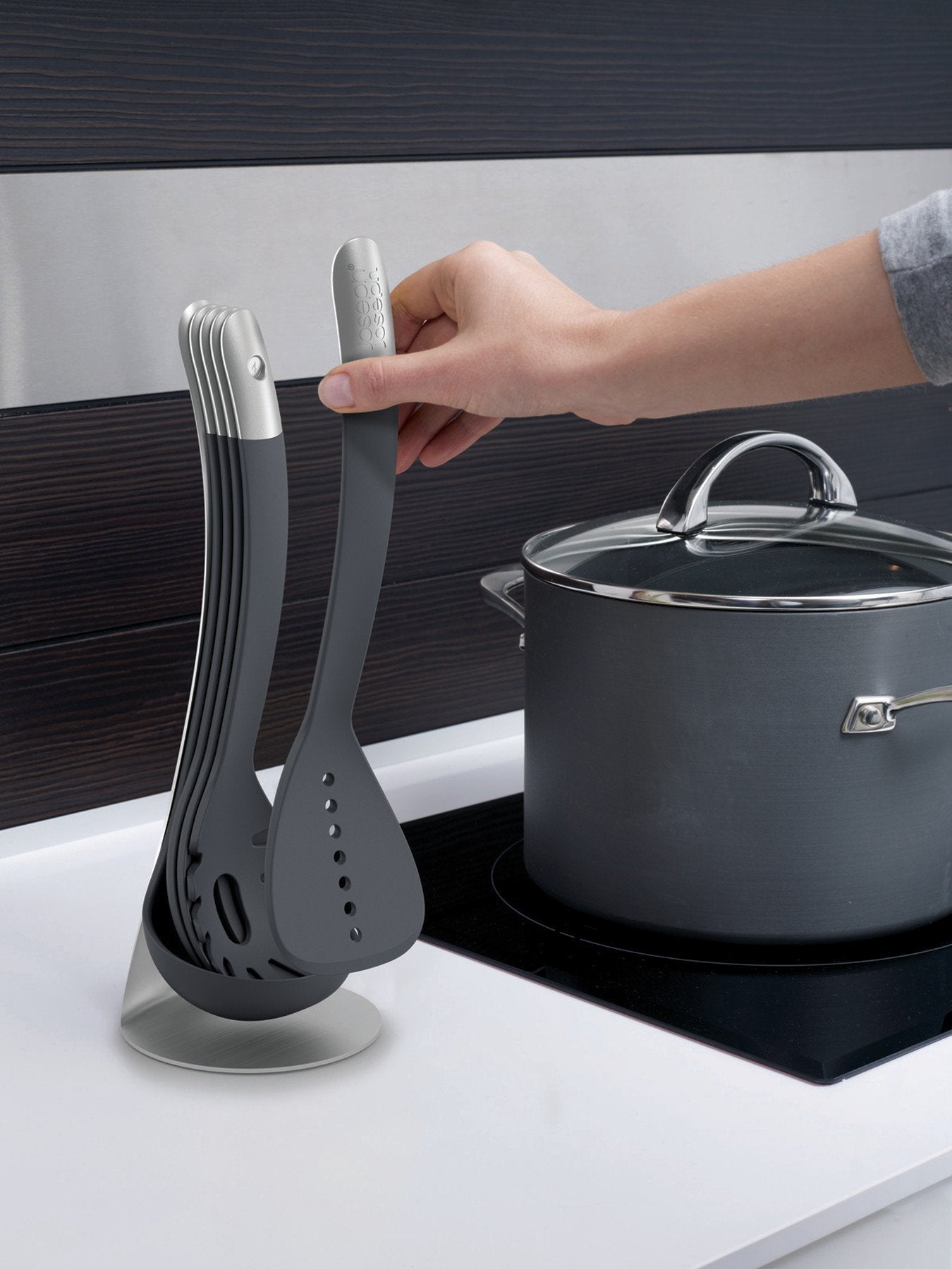 Nest Utensils Steel 5-piece Utensil Set