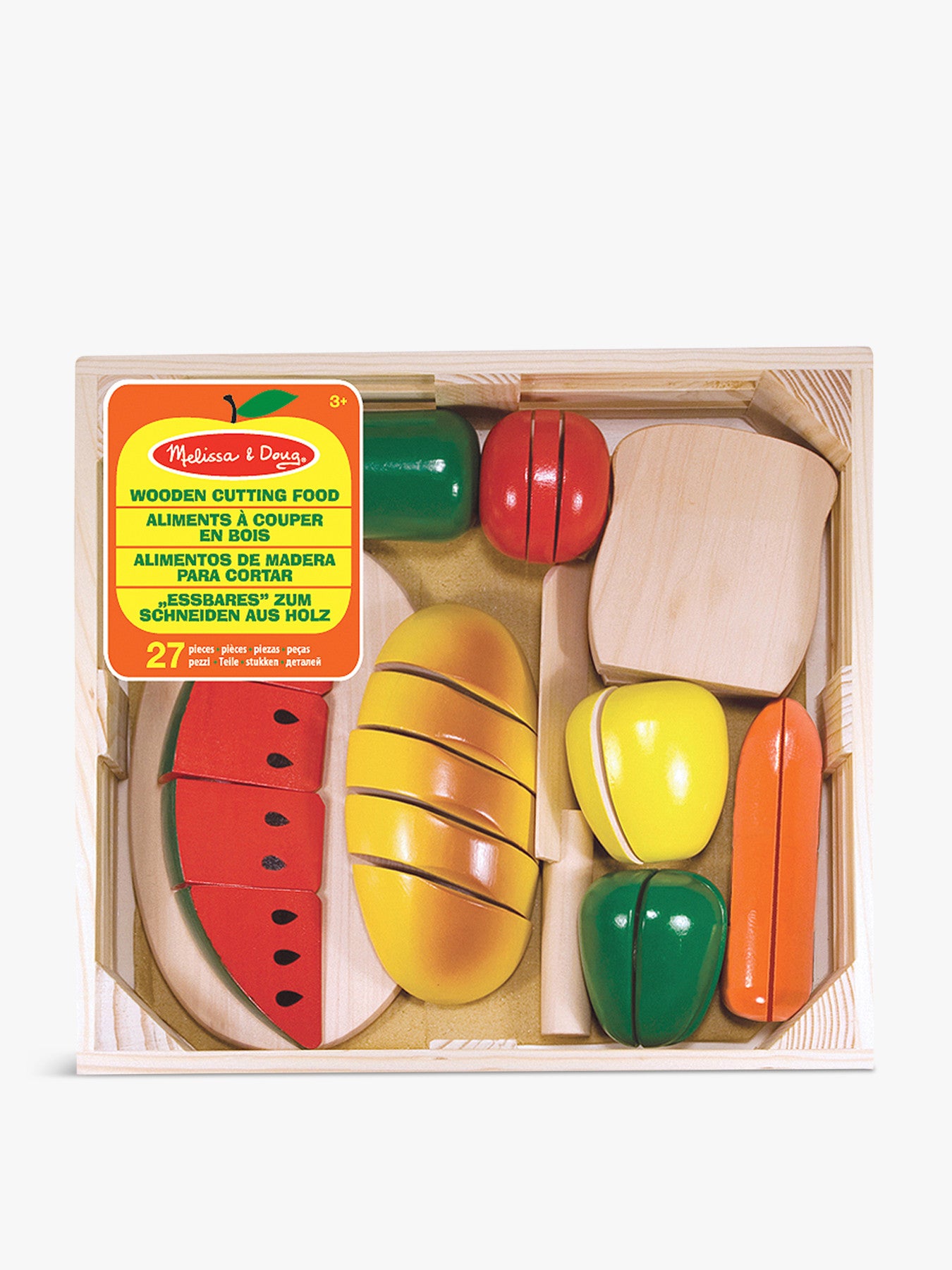 Wooden Cutting Food Set