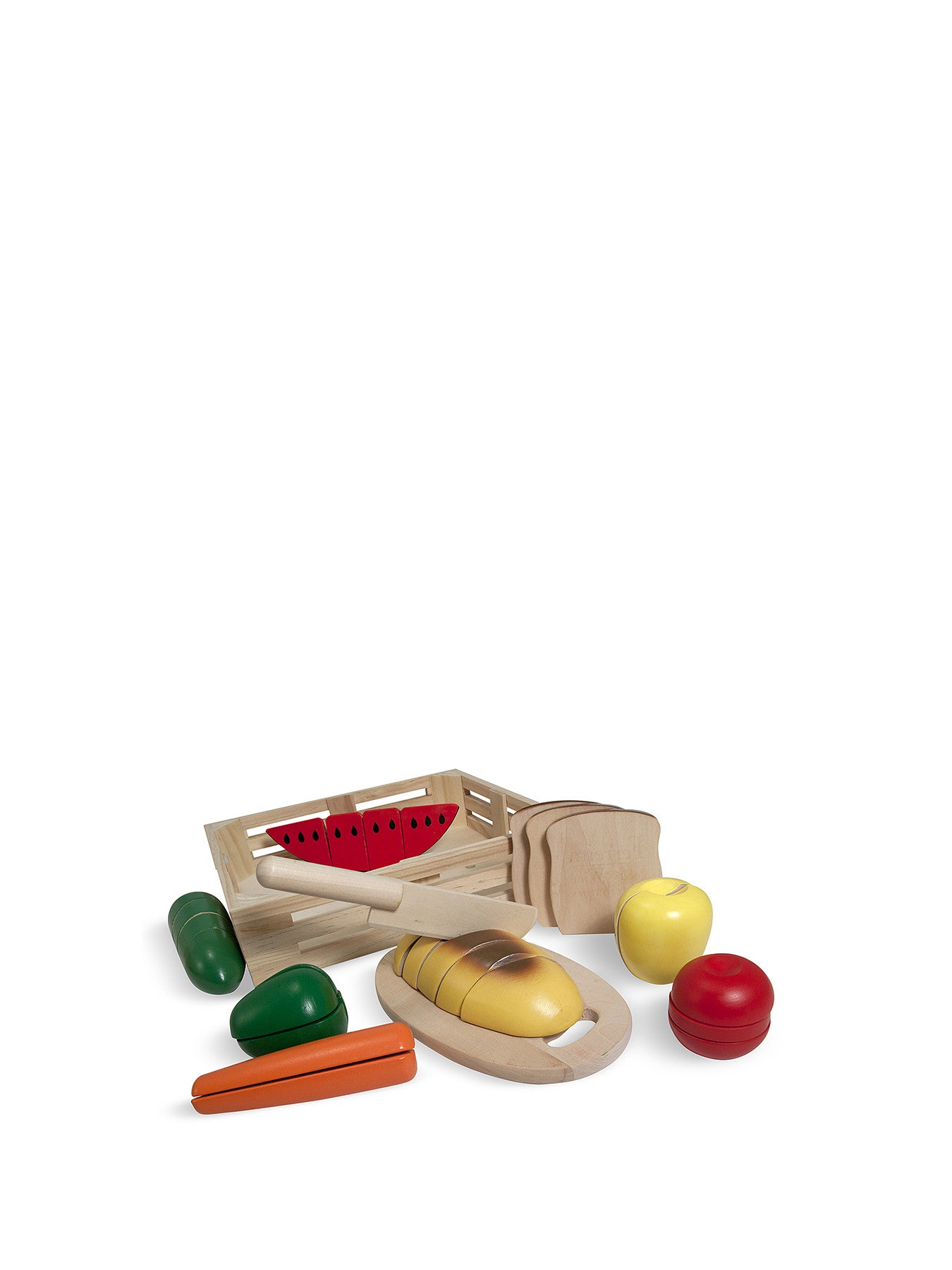 Wooden Cutting Food Set