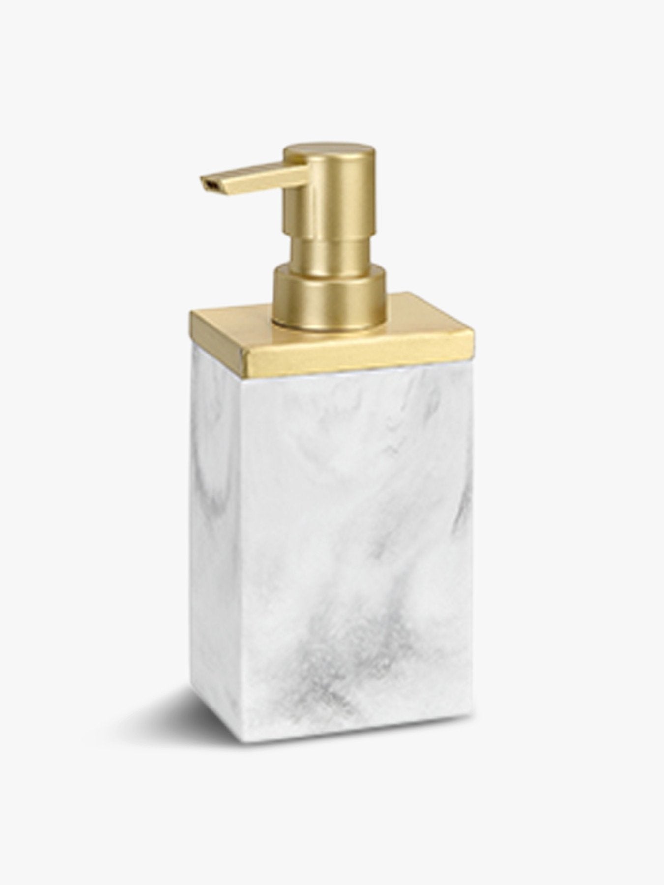 Marble Brass Soap Dispenser