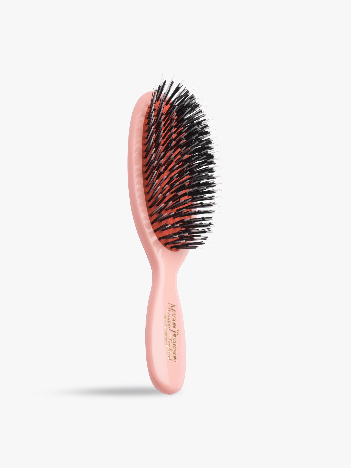 Pocket Bristle Nylon Hairbrush Pink
