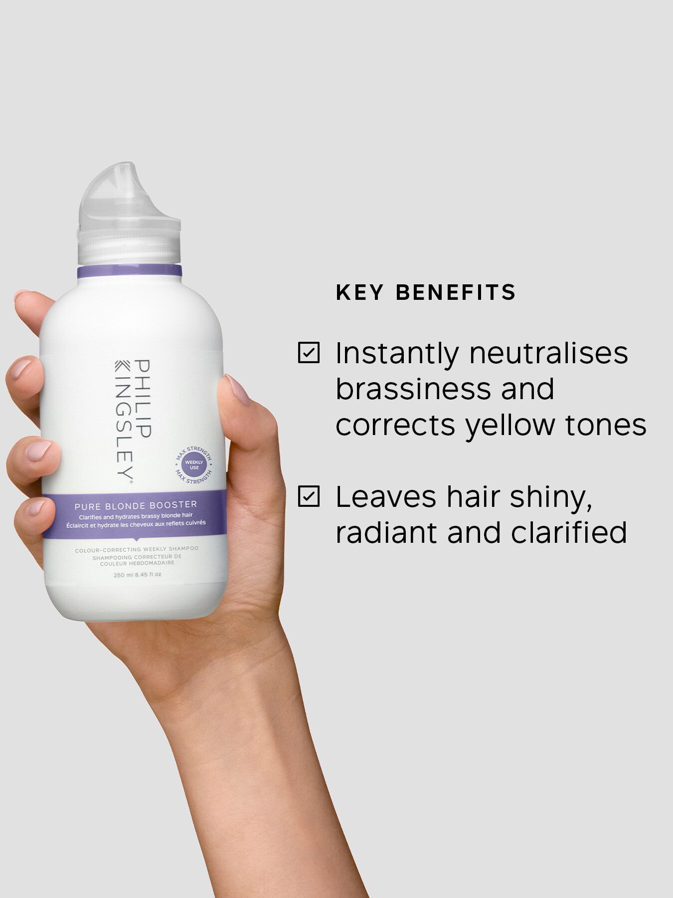 Pure Blonde Booster Shampoo 250 ml