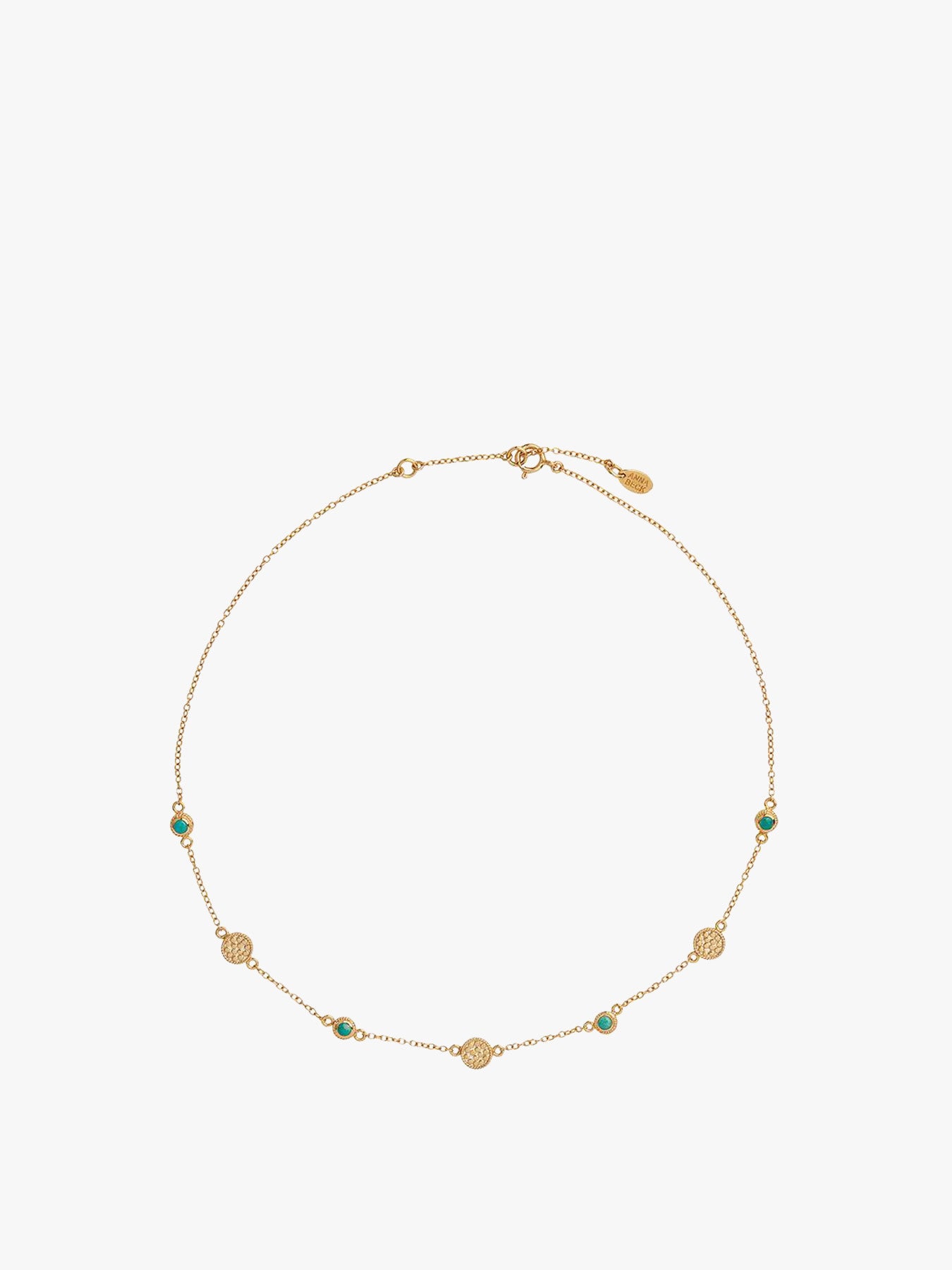 Multi-Disc Reversible Station Necklace