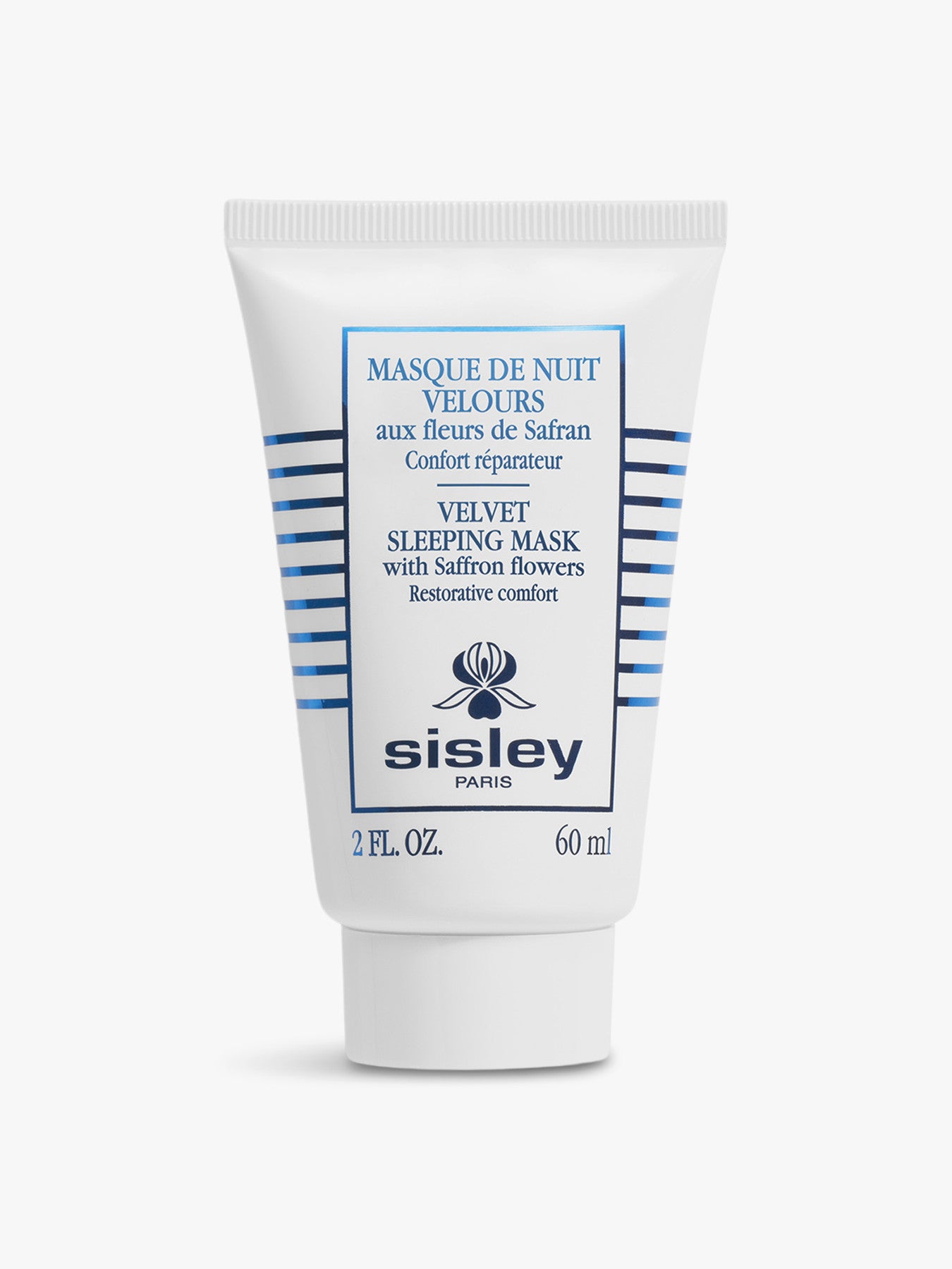 Velvet Sleeping Mask with Saffron Flowers