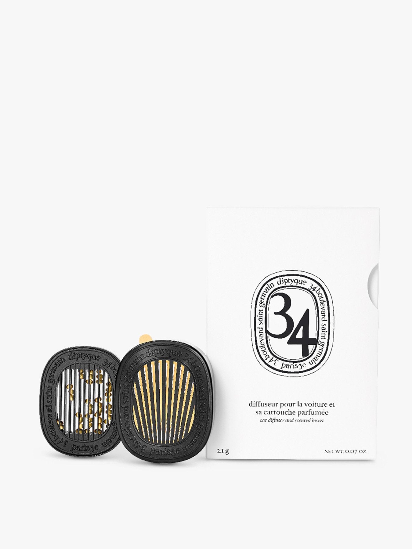 34 Boulevard Car Diffuser Refill