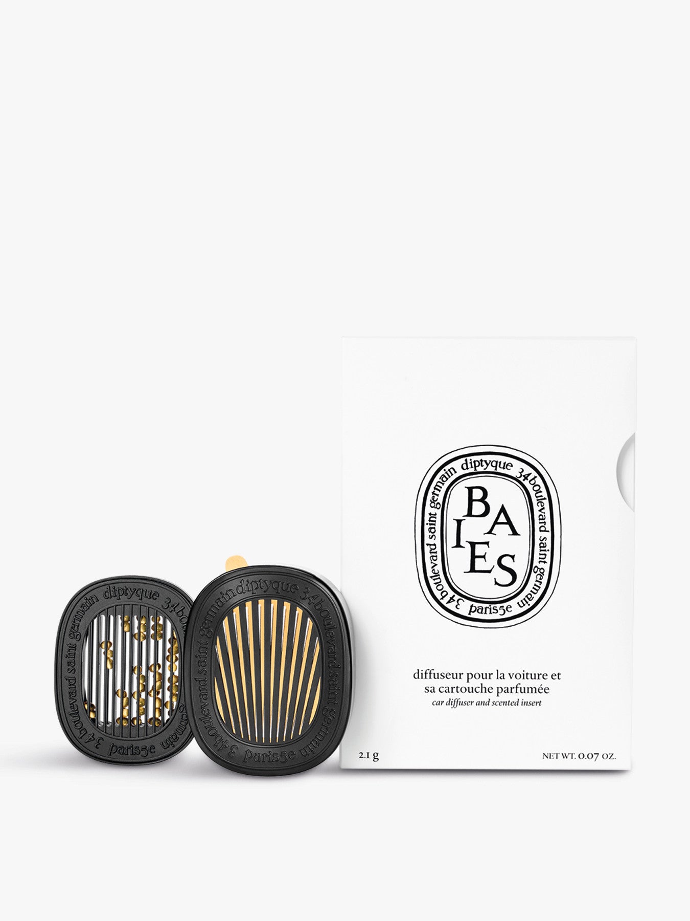 Baies Car Diffuser with Refill 2g