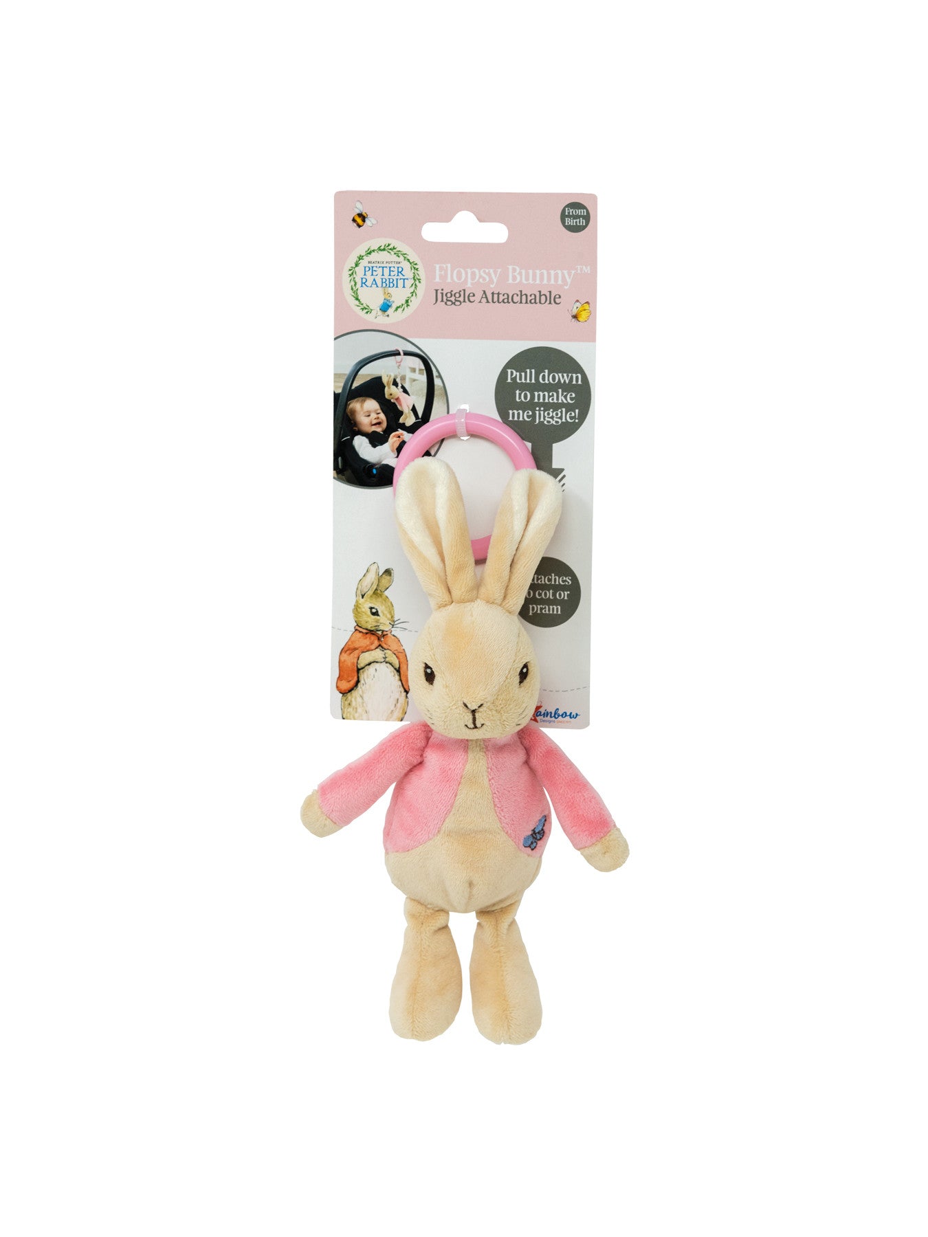 Flopsy Bunny Jiggle Toy