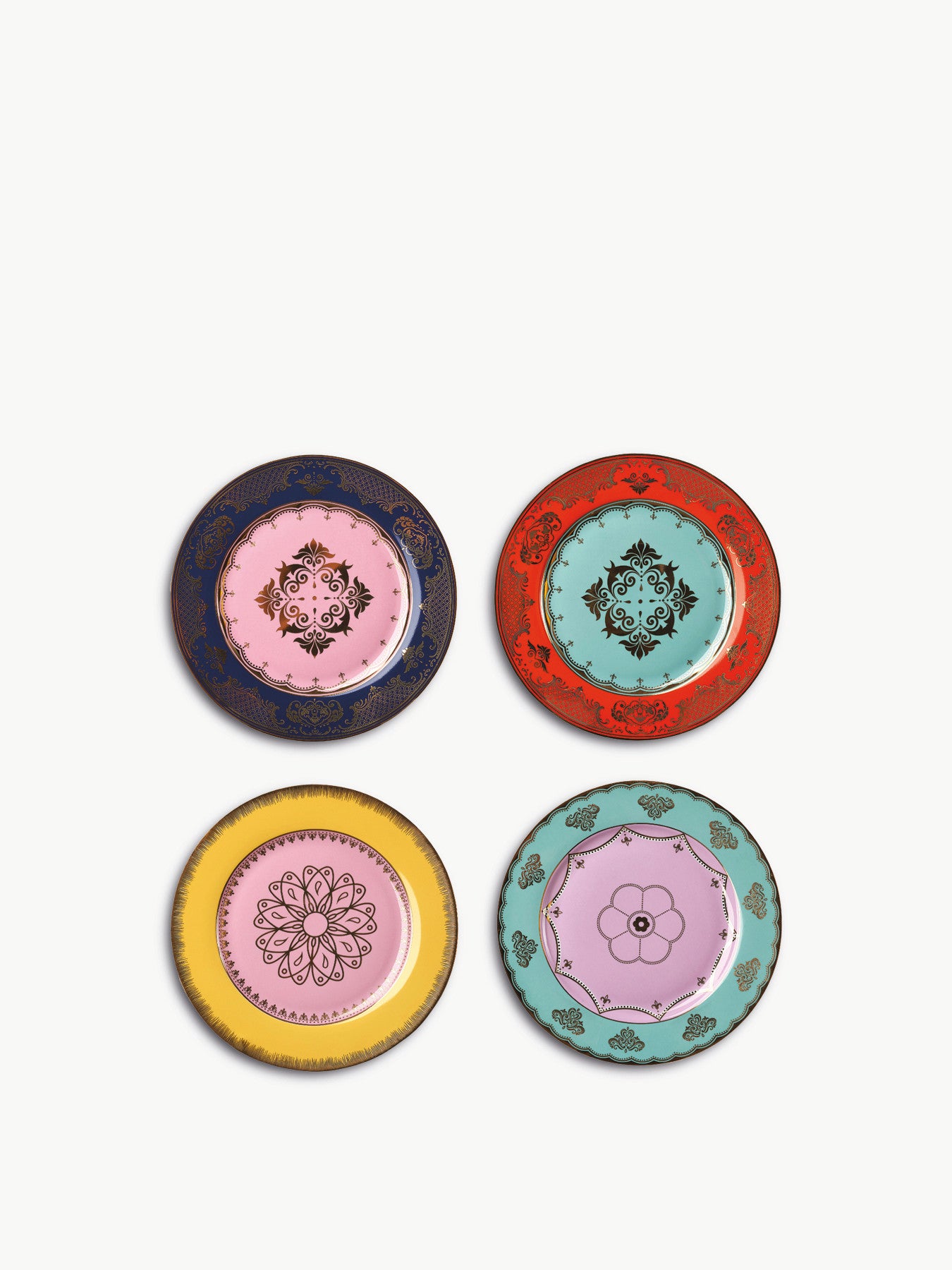 Grandpa Sideplates Set of 4