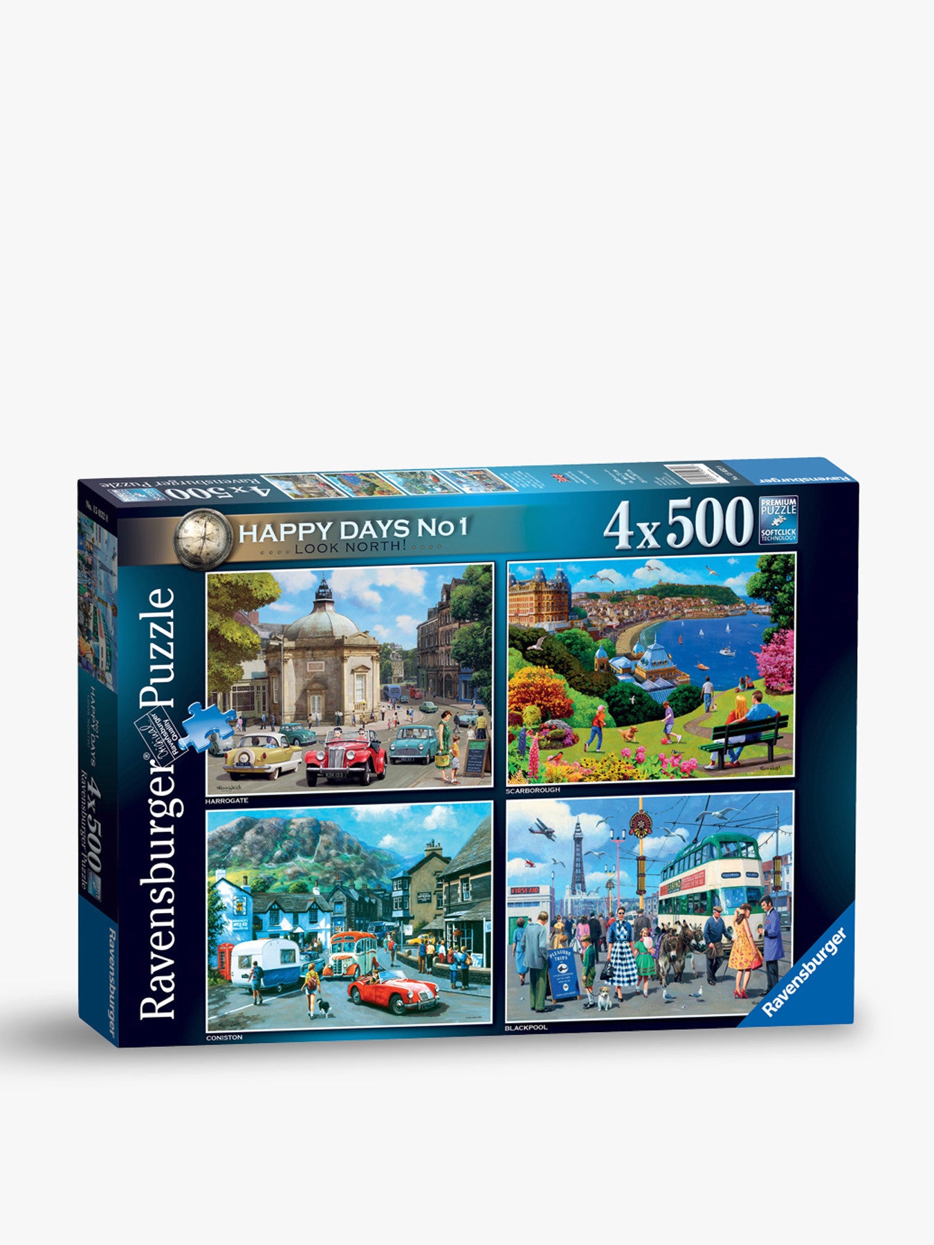 Happy Days No.1 Look North Puzzle Set - 4 x 500pc