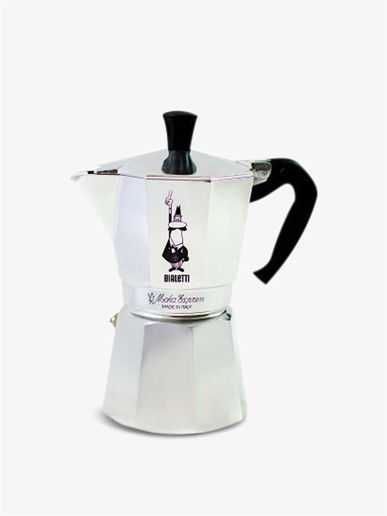 Moka Express Aluminium Stovetop Coffee Maker 6 Cup