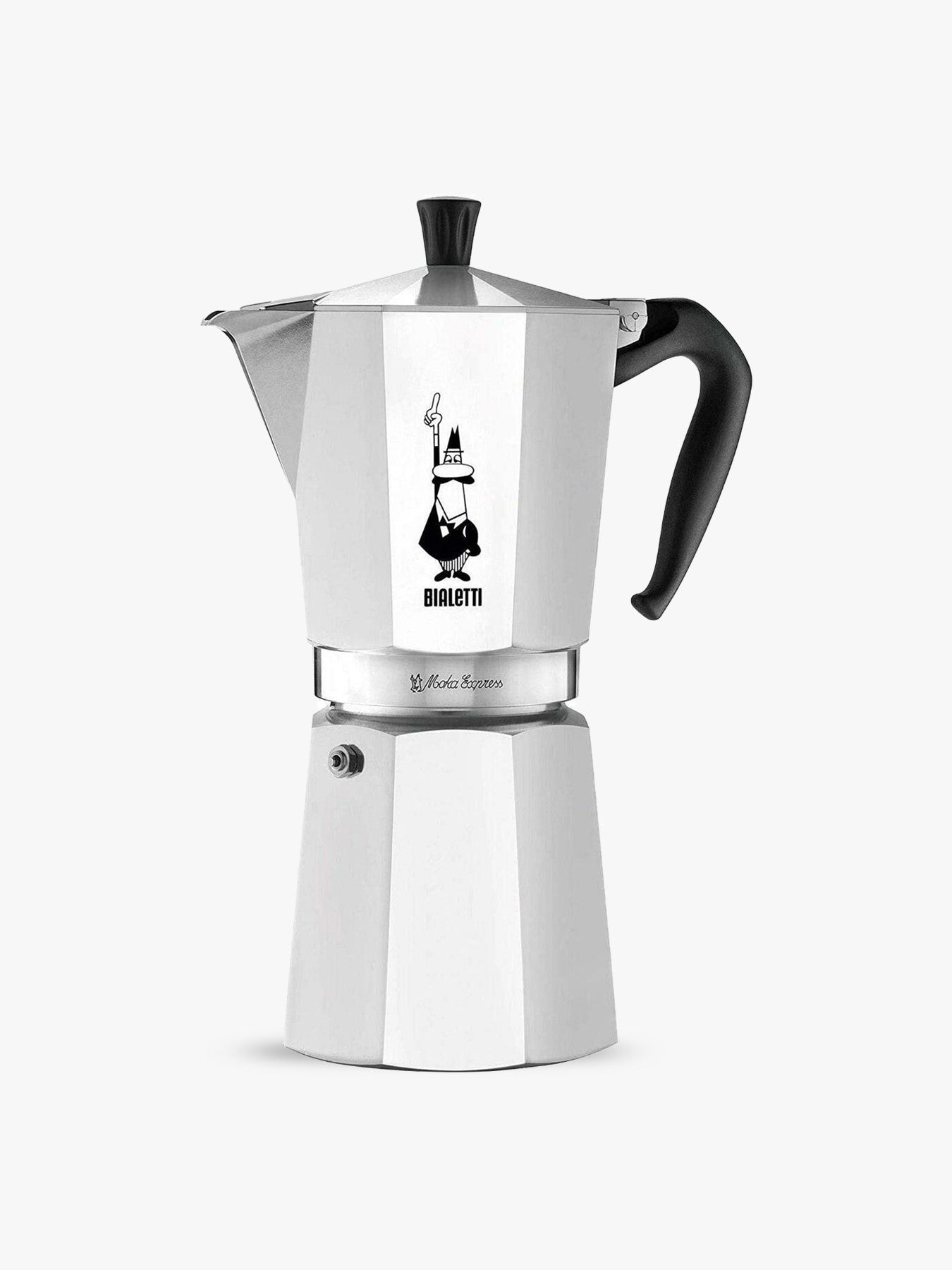 Moka Express Aluminium Stovetop Coffee Maker 12 Cup