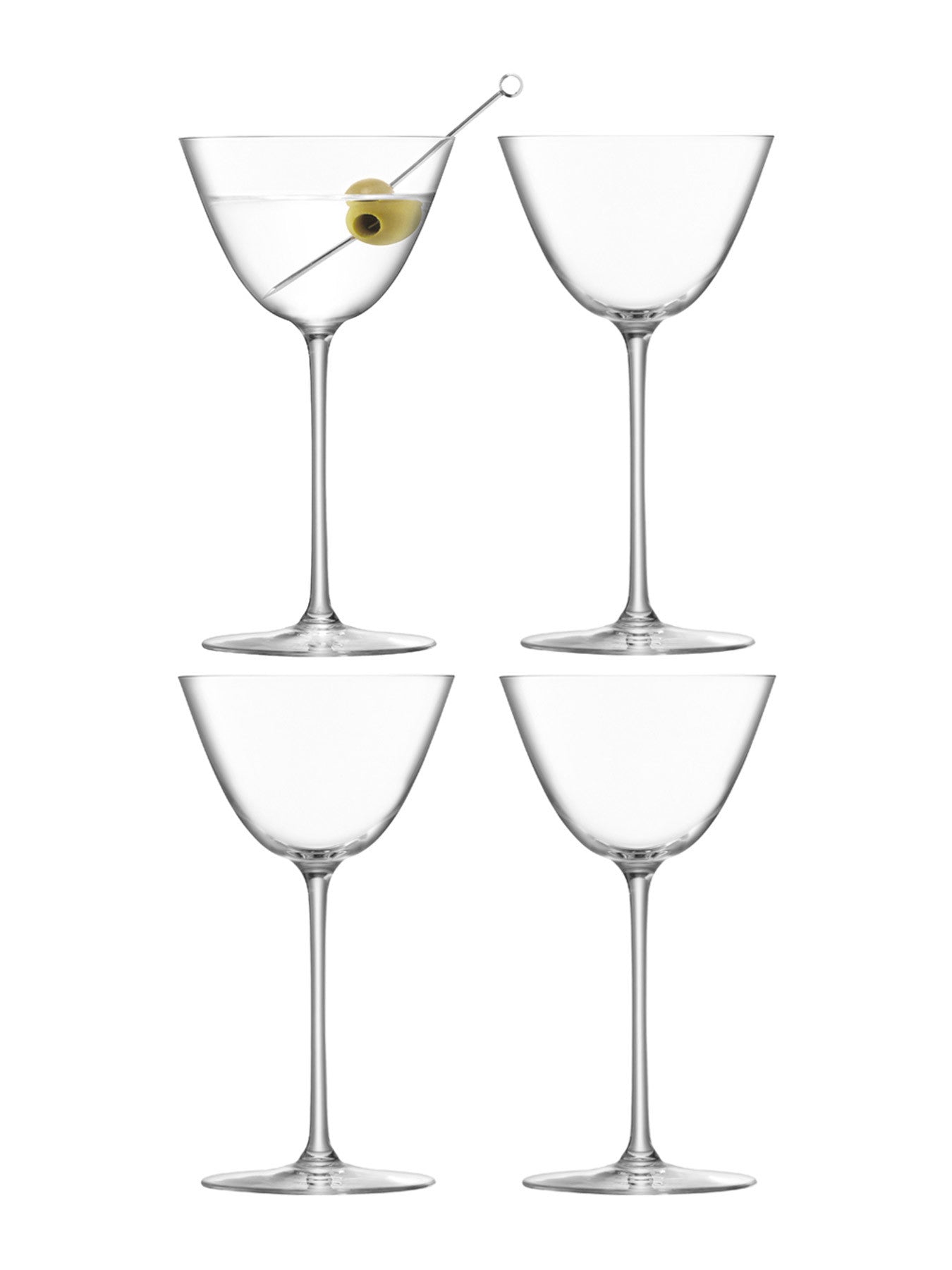 Borough Martini Glass Set of 4