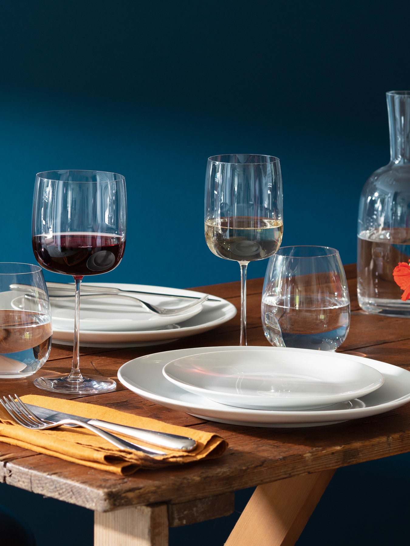 Borough White Wine Glass Set of 4