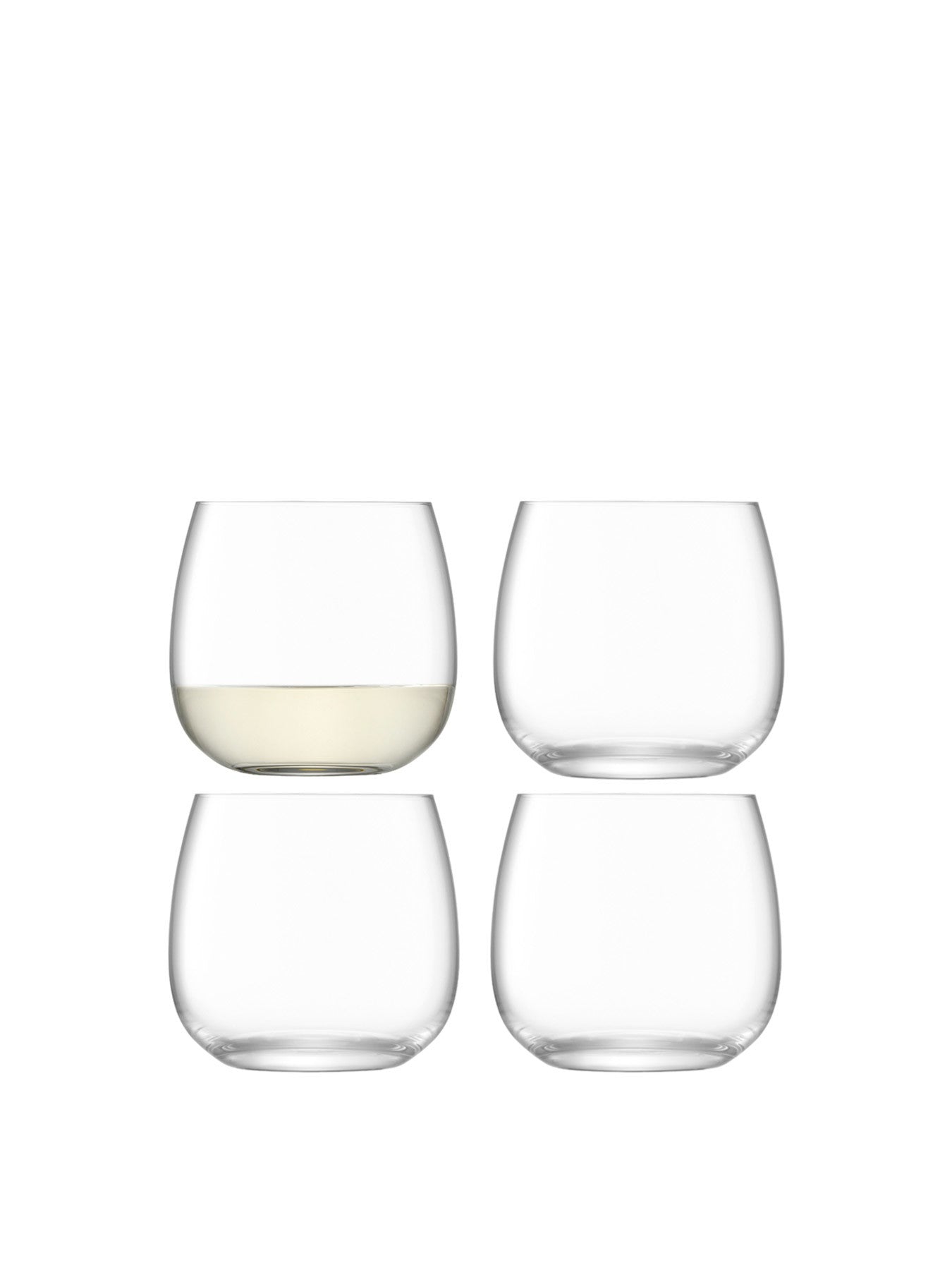 Borough Stemless Glass Set of 4