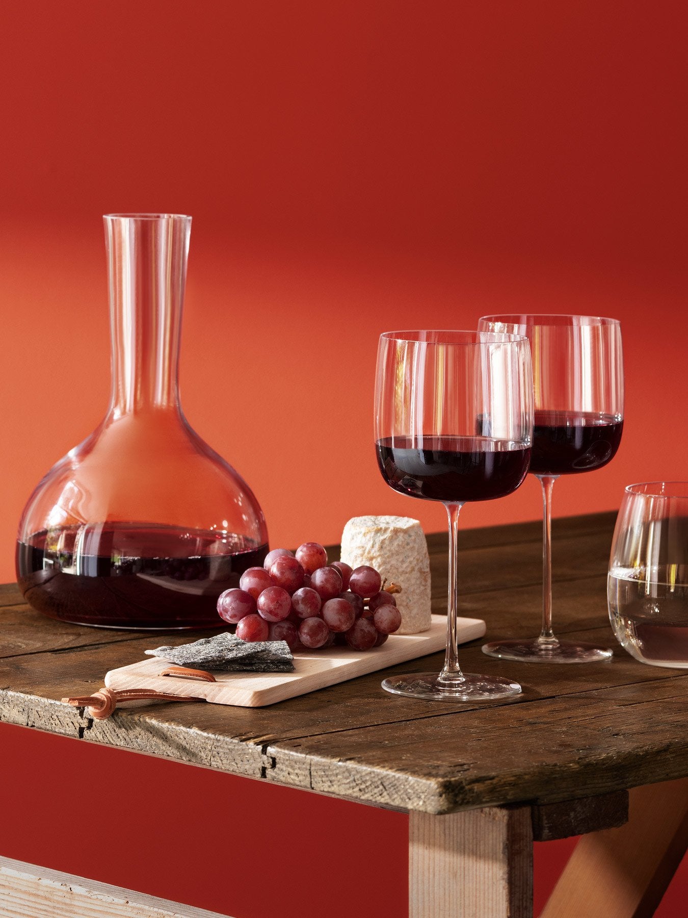Borough Red Wine Glass Set of 4