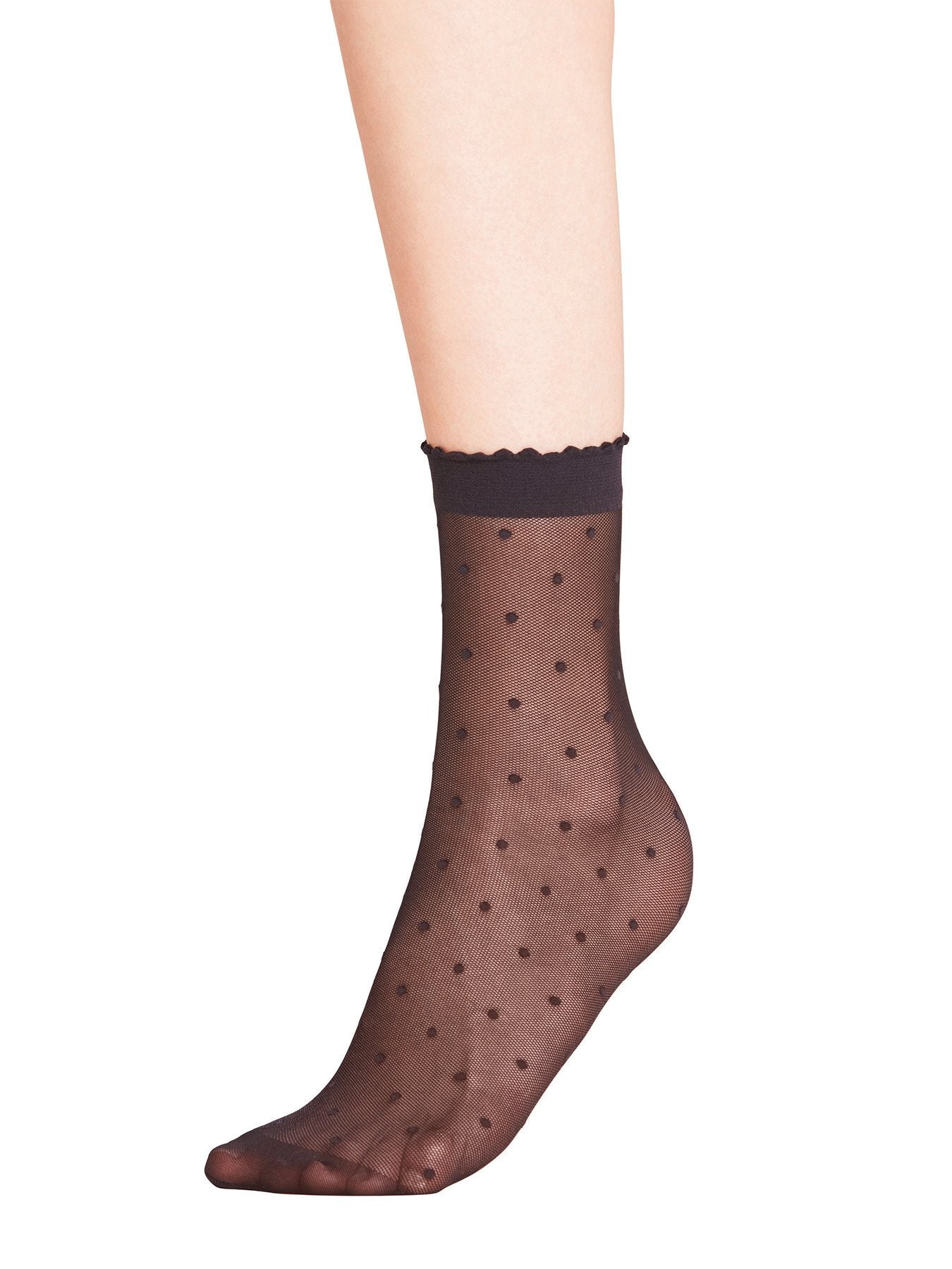 Dot 15 Denier Sock