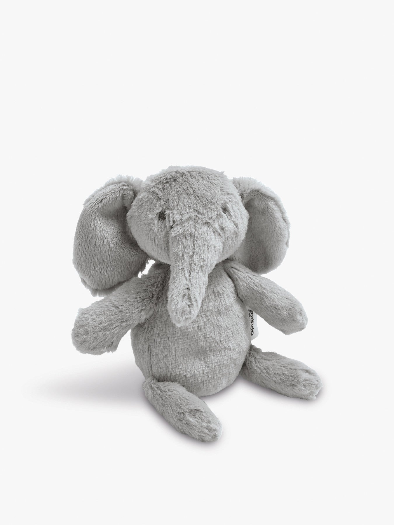 Elephant Beanie Soft Toy Grey