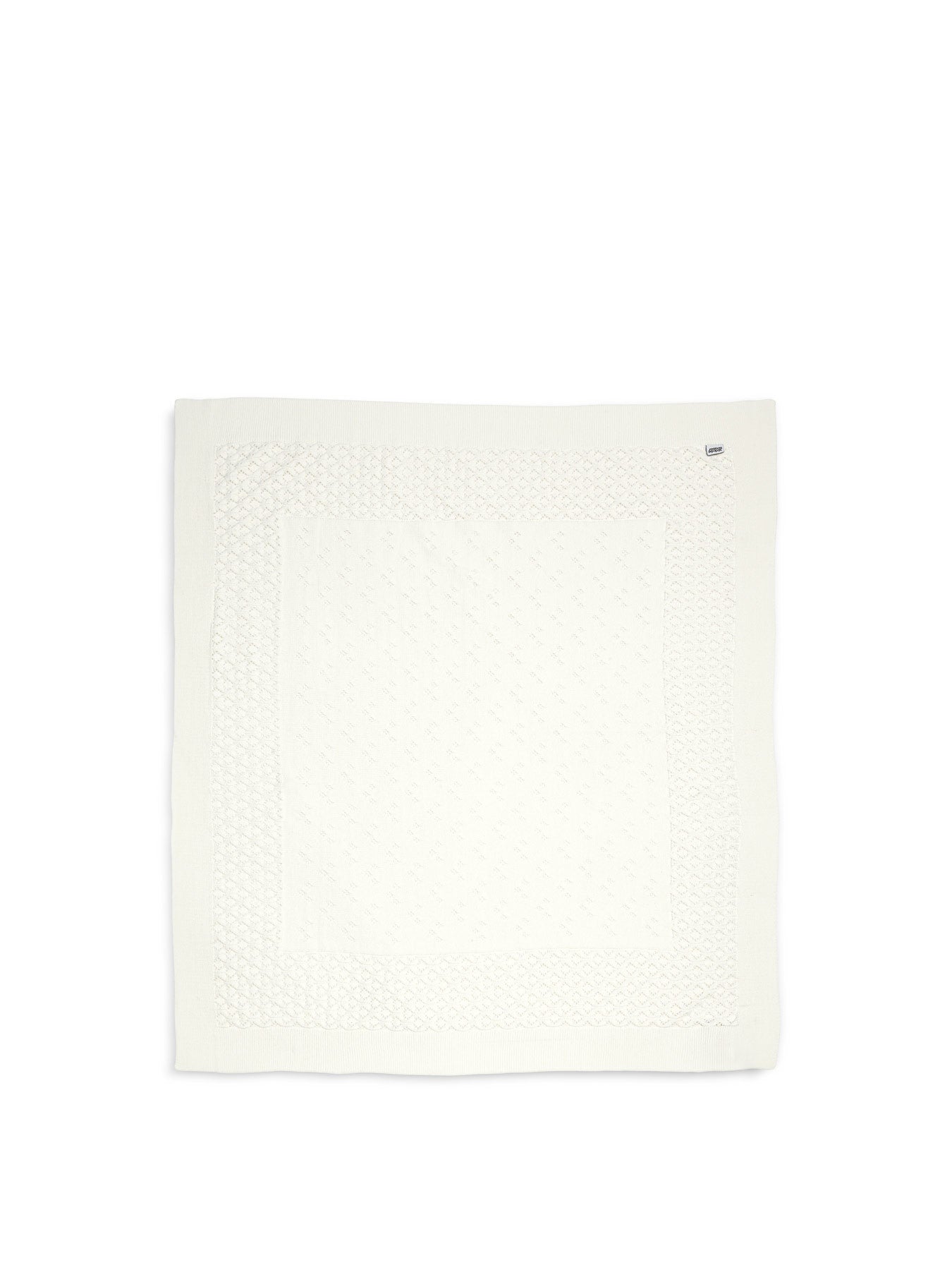 Knitted Pointelle Occasion Blanket