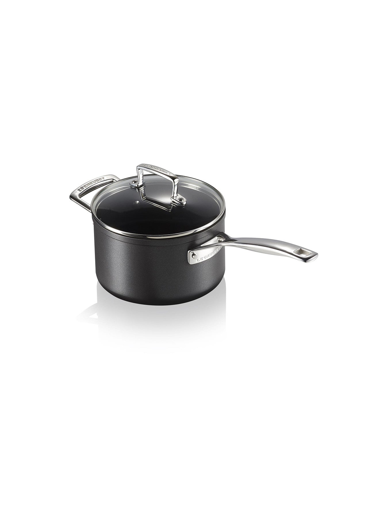 Toughened Non Stick Saucepan Set of 3