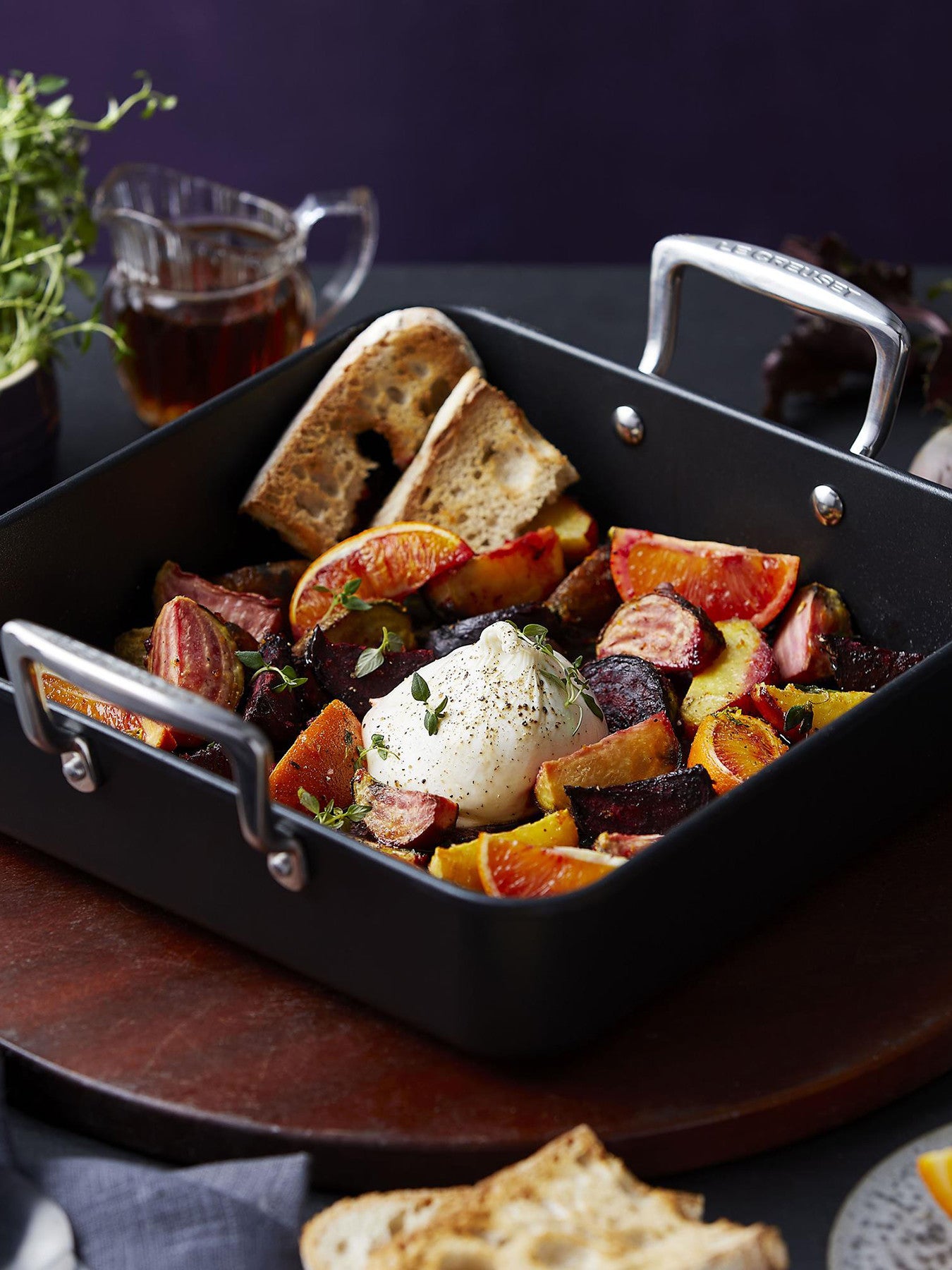 Toughened Non Stick Square Roaster 26cm