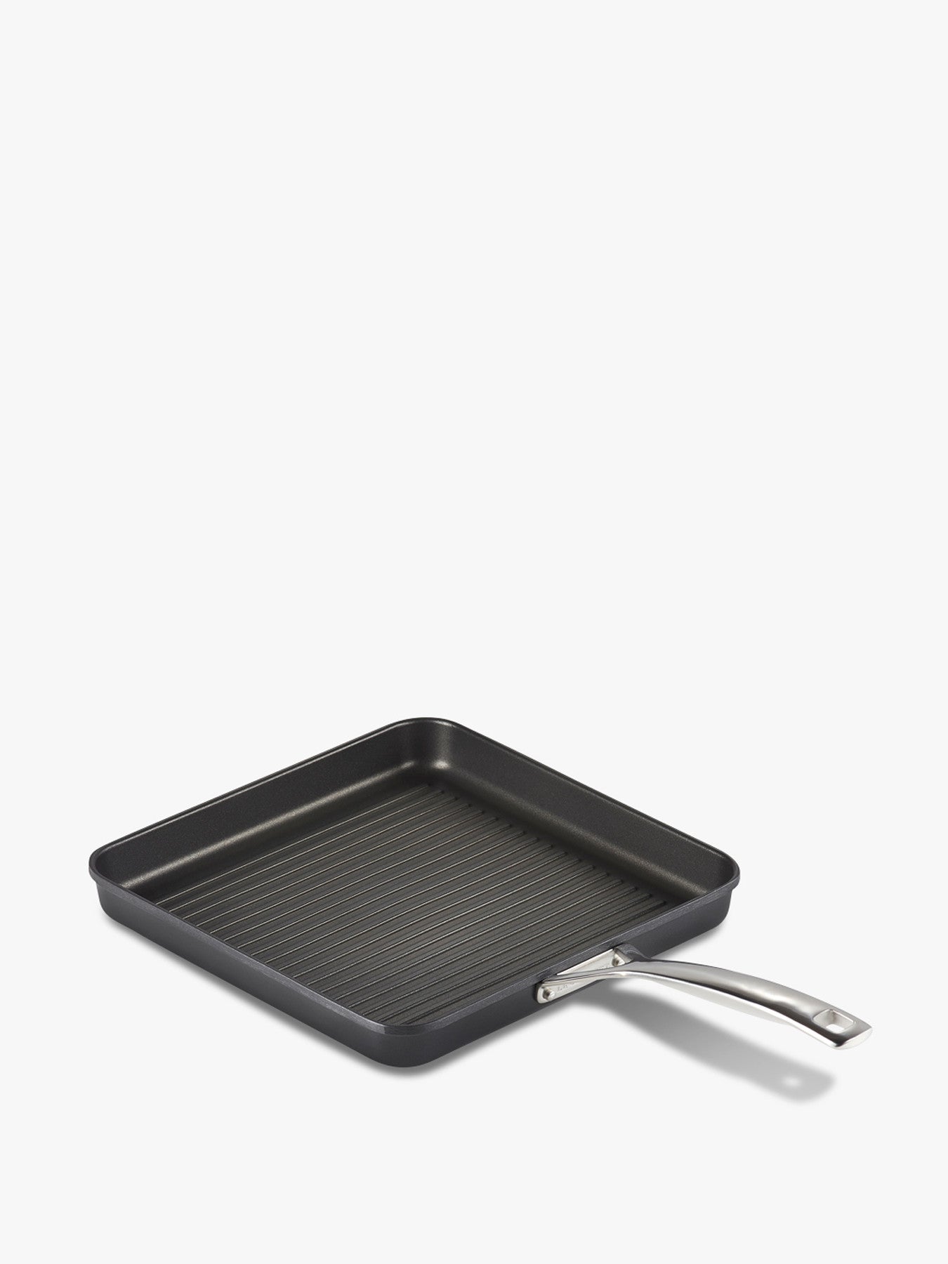 Toughened Non-Stick Ribbed Square Grill 28cm