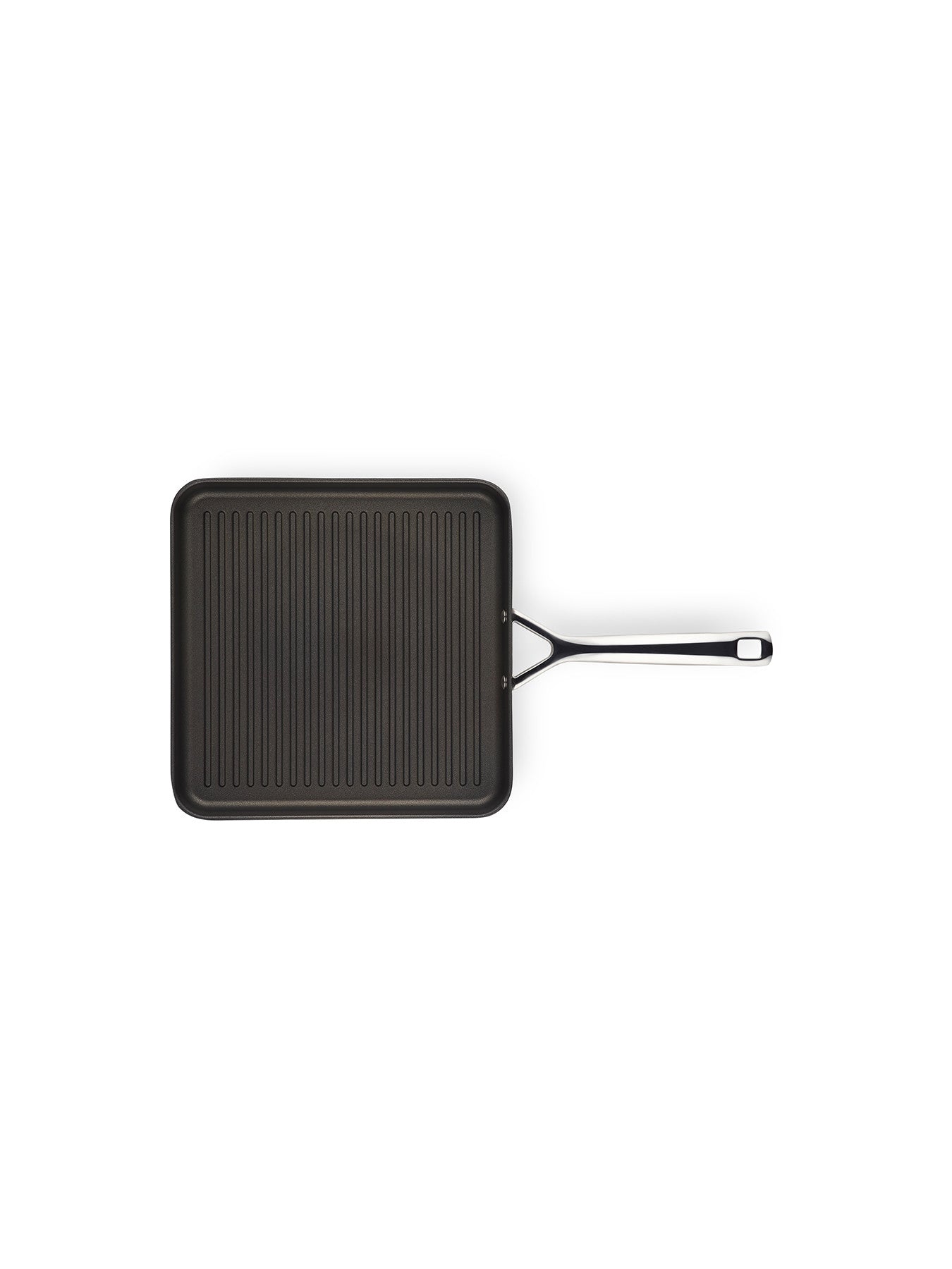 Toughened Non-Stick Ribbed Square Grill 28cm