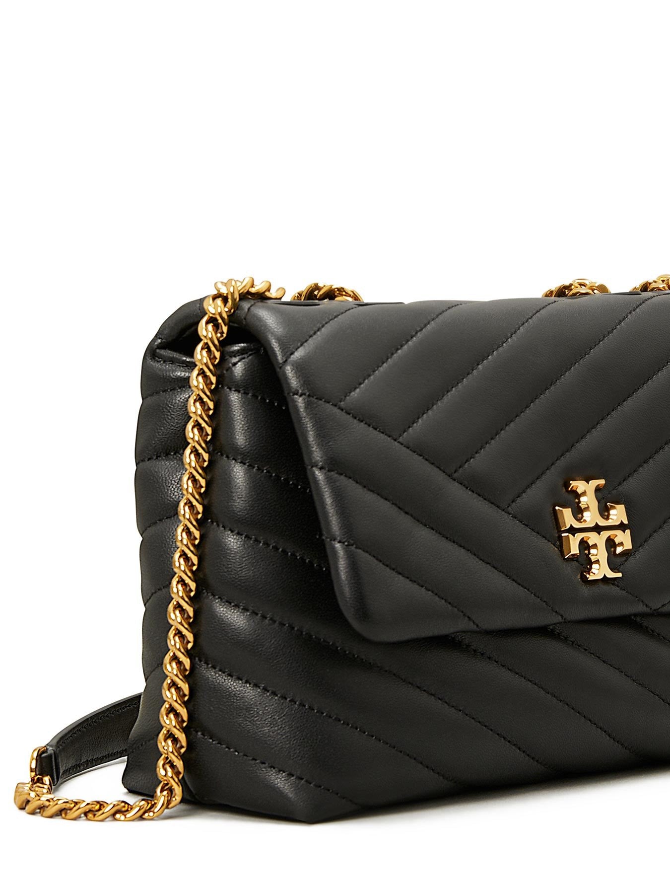 Kira Chevron Small Convertible Shoulder Bag