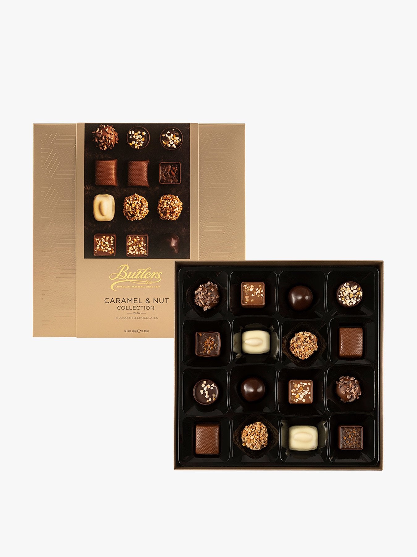 Caramel and Nut Café Collection 240g