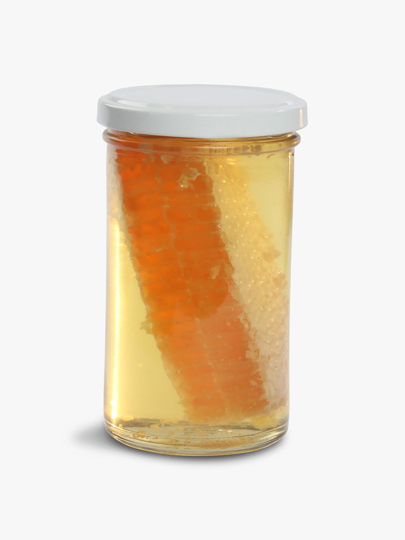Hand Cut Comb in Honey Jar 350g