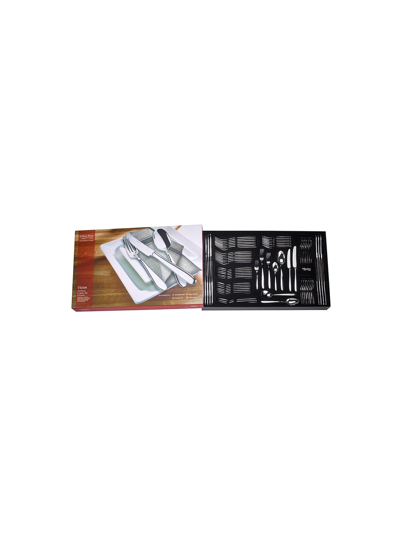 Vision 76 Piece 8 Person Box Set