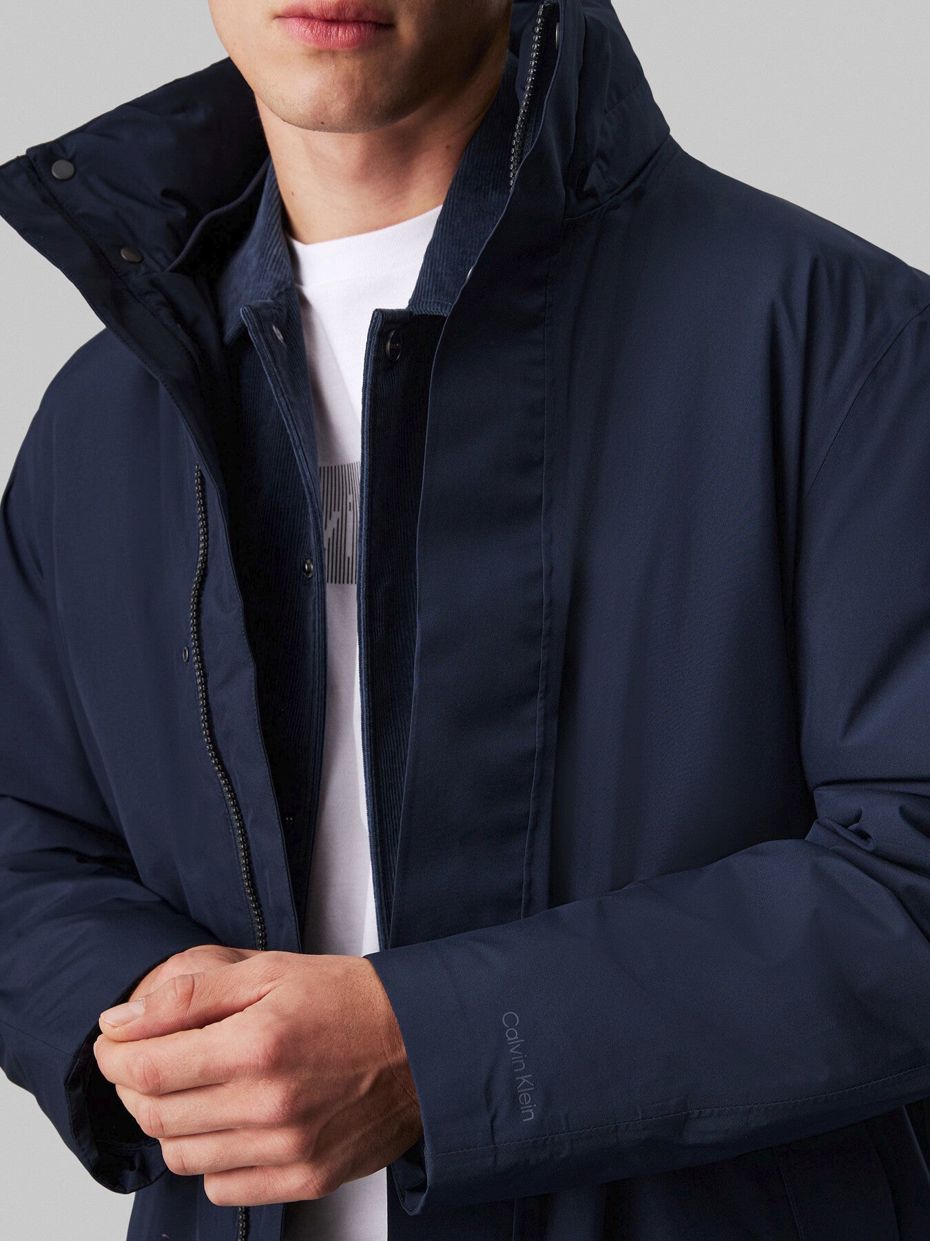 Mid Length Parka Jacket