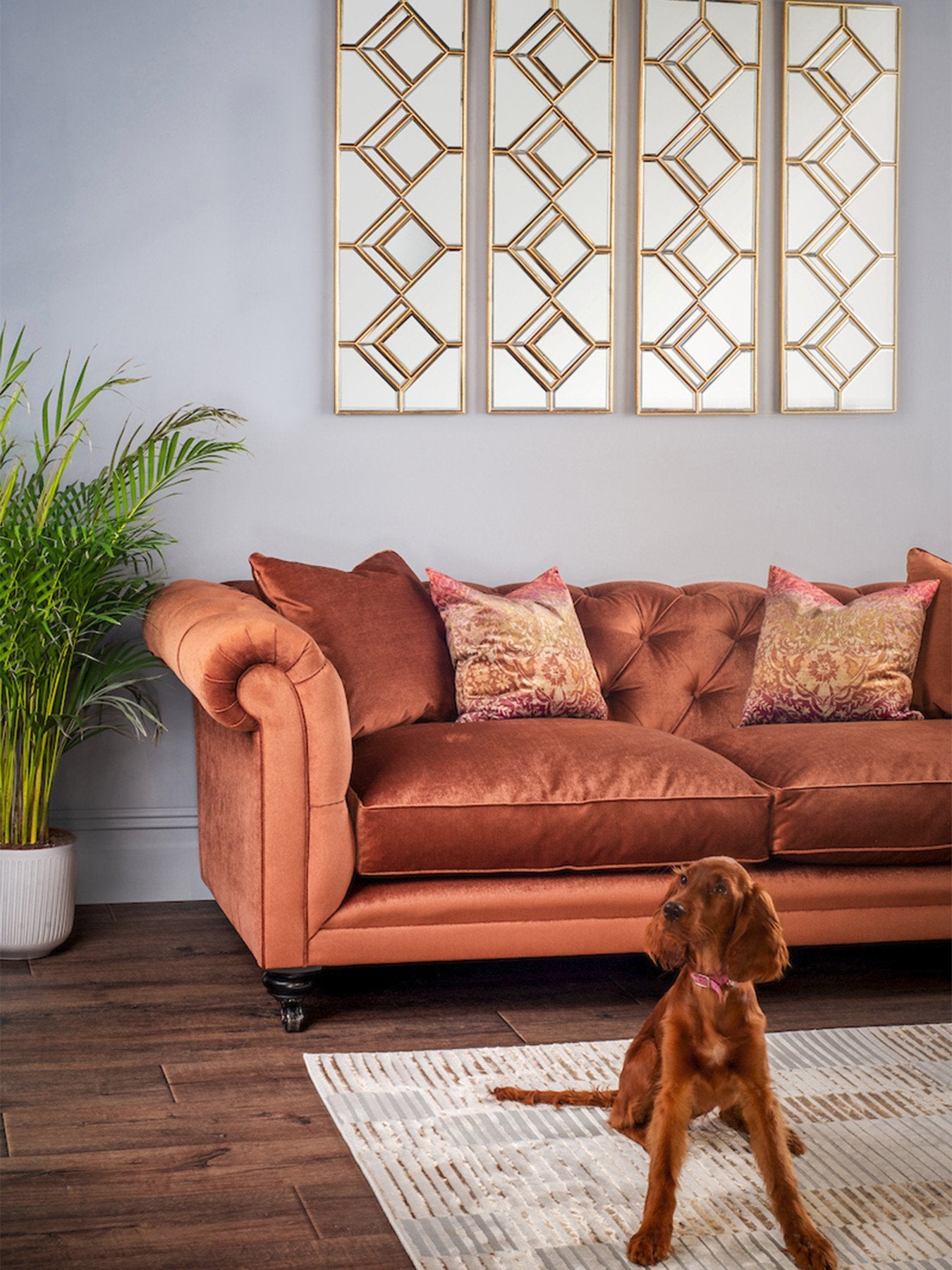 Kipton Rectangle Decorative Mirror