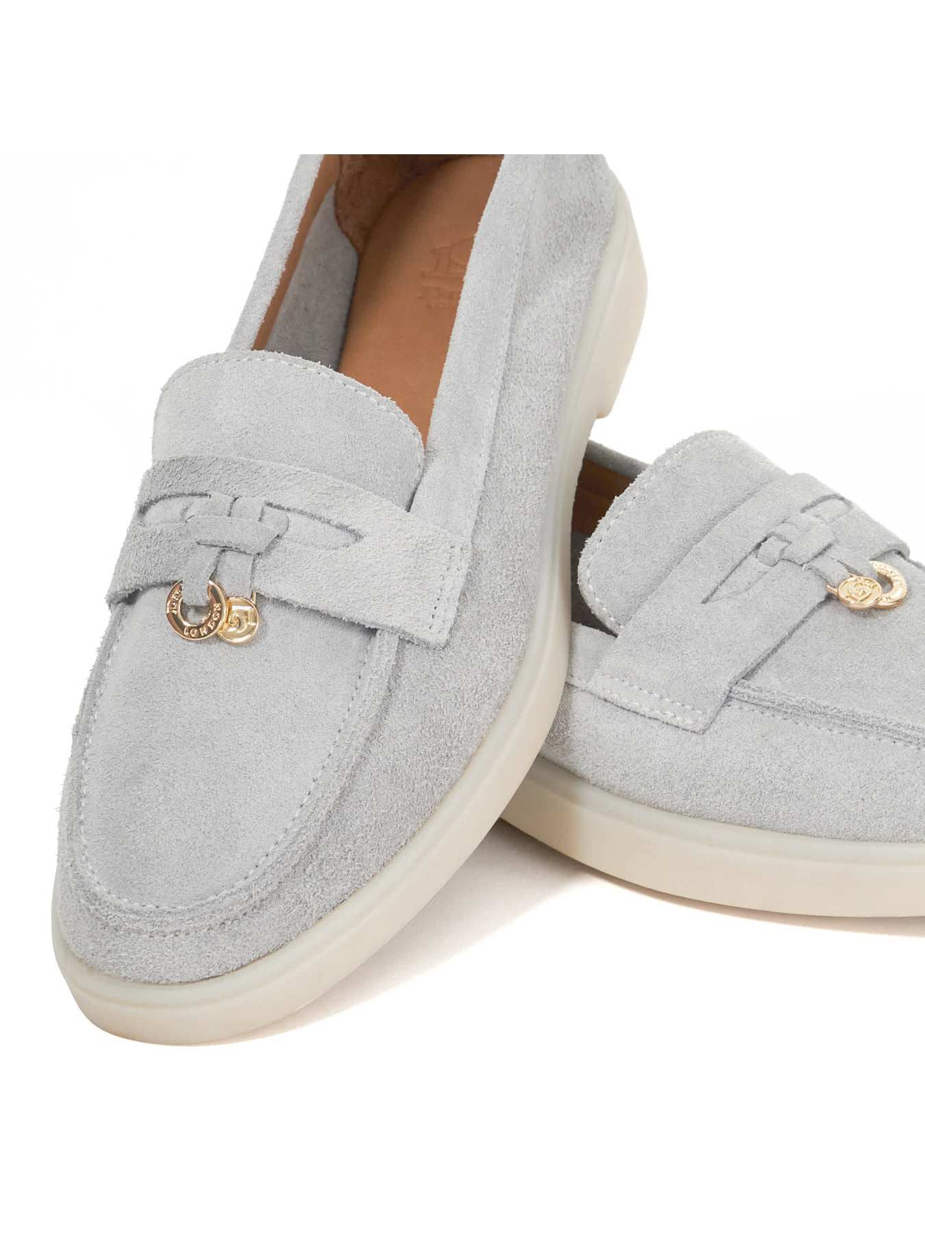 Grinning Court Shoes Blue