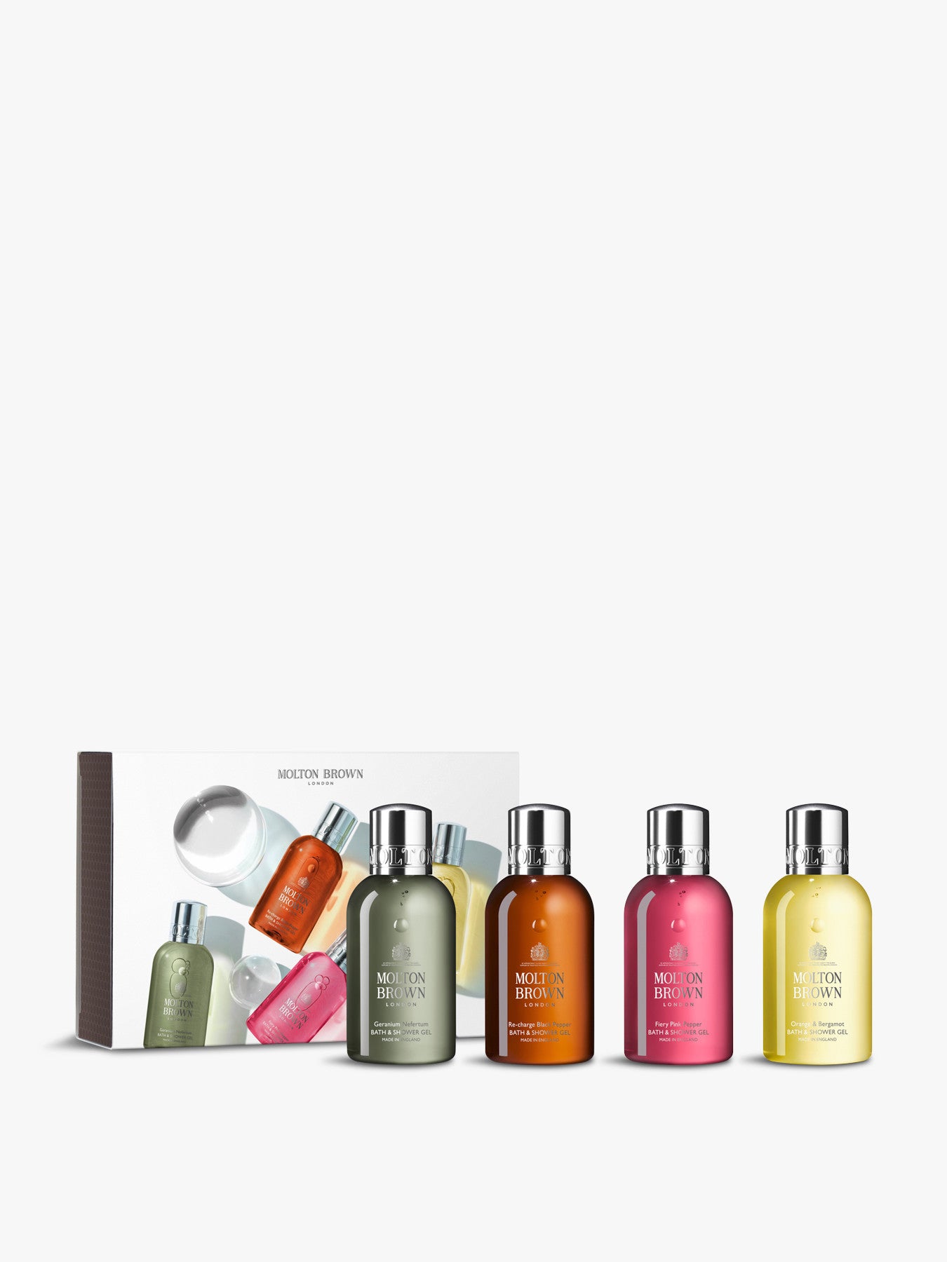 Spicy Citrus Bathing Collection 4x100ML