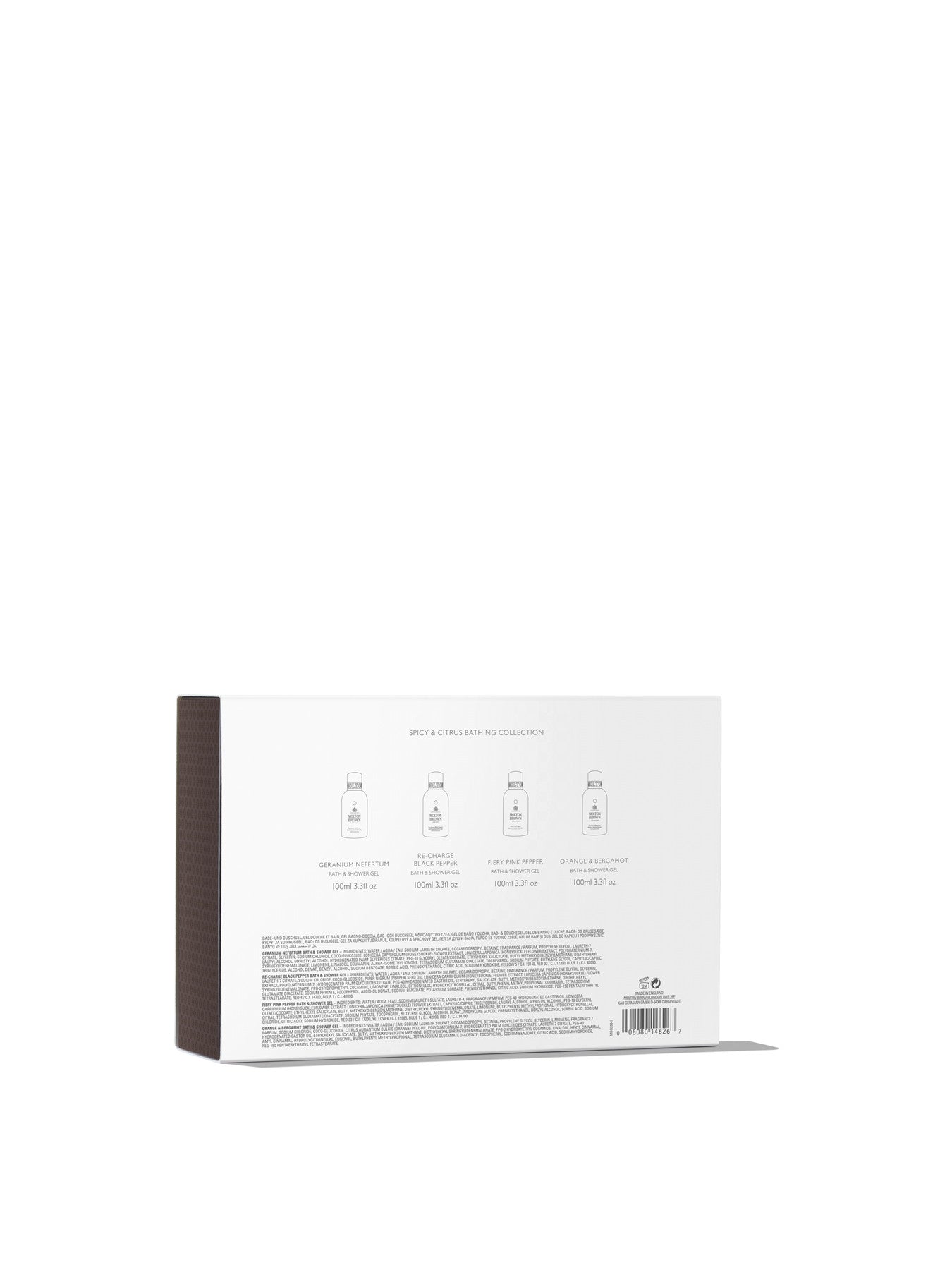 Spicy Citrus Bathing Collection 4x100ML