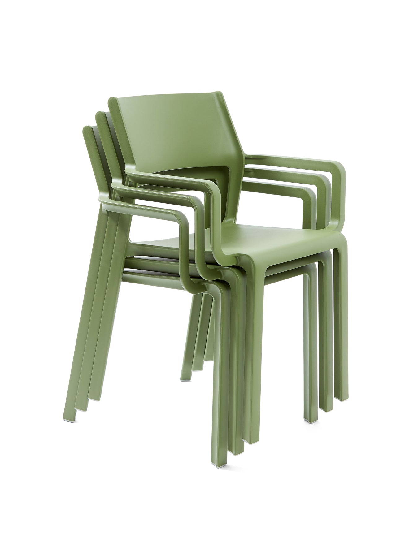 Rio Extendable Table with 6 Trill Armchairs