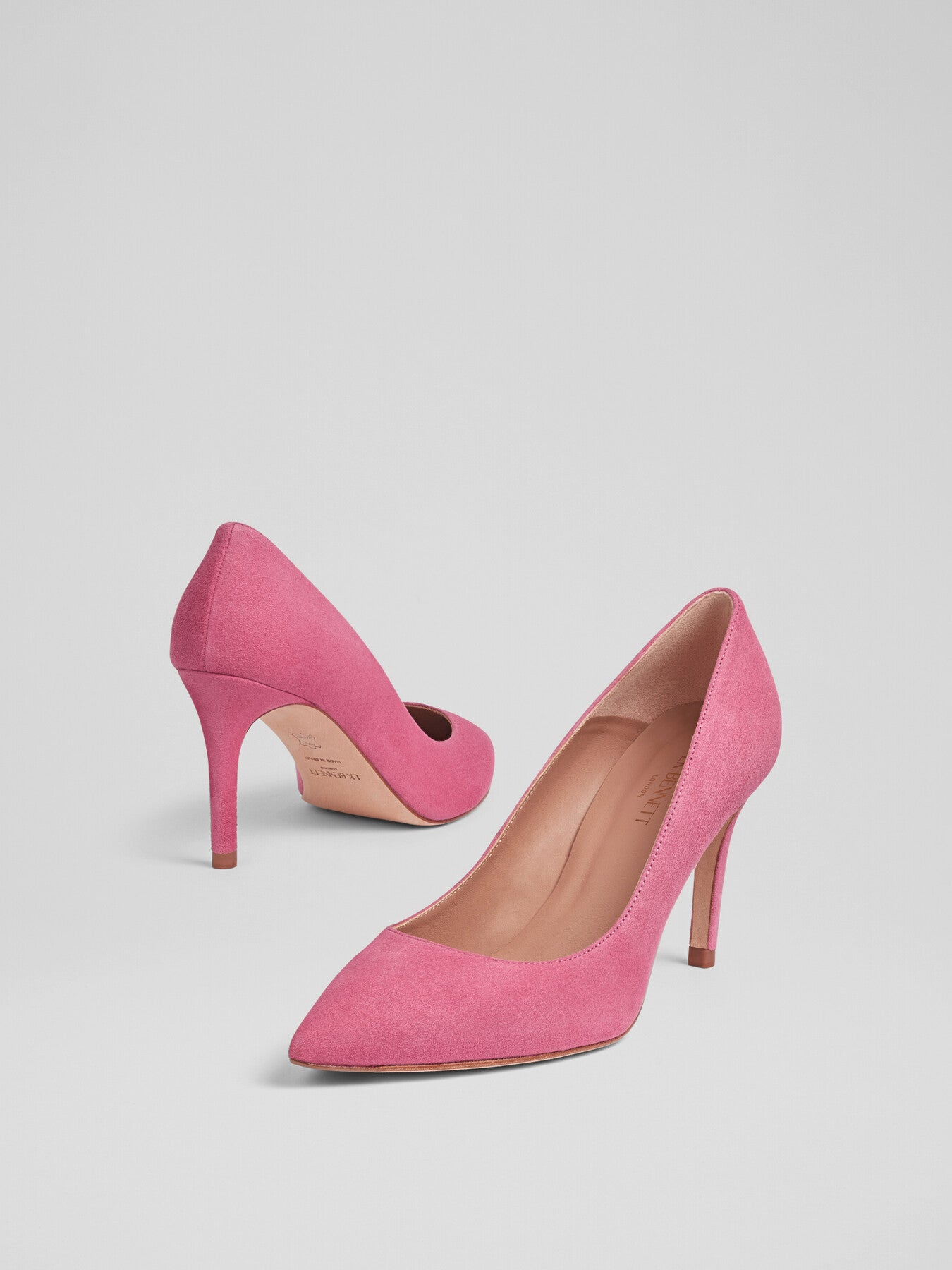 Floret Suede Pointed Toe Courts