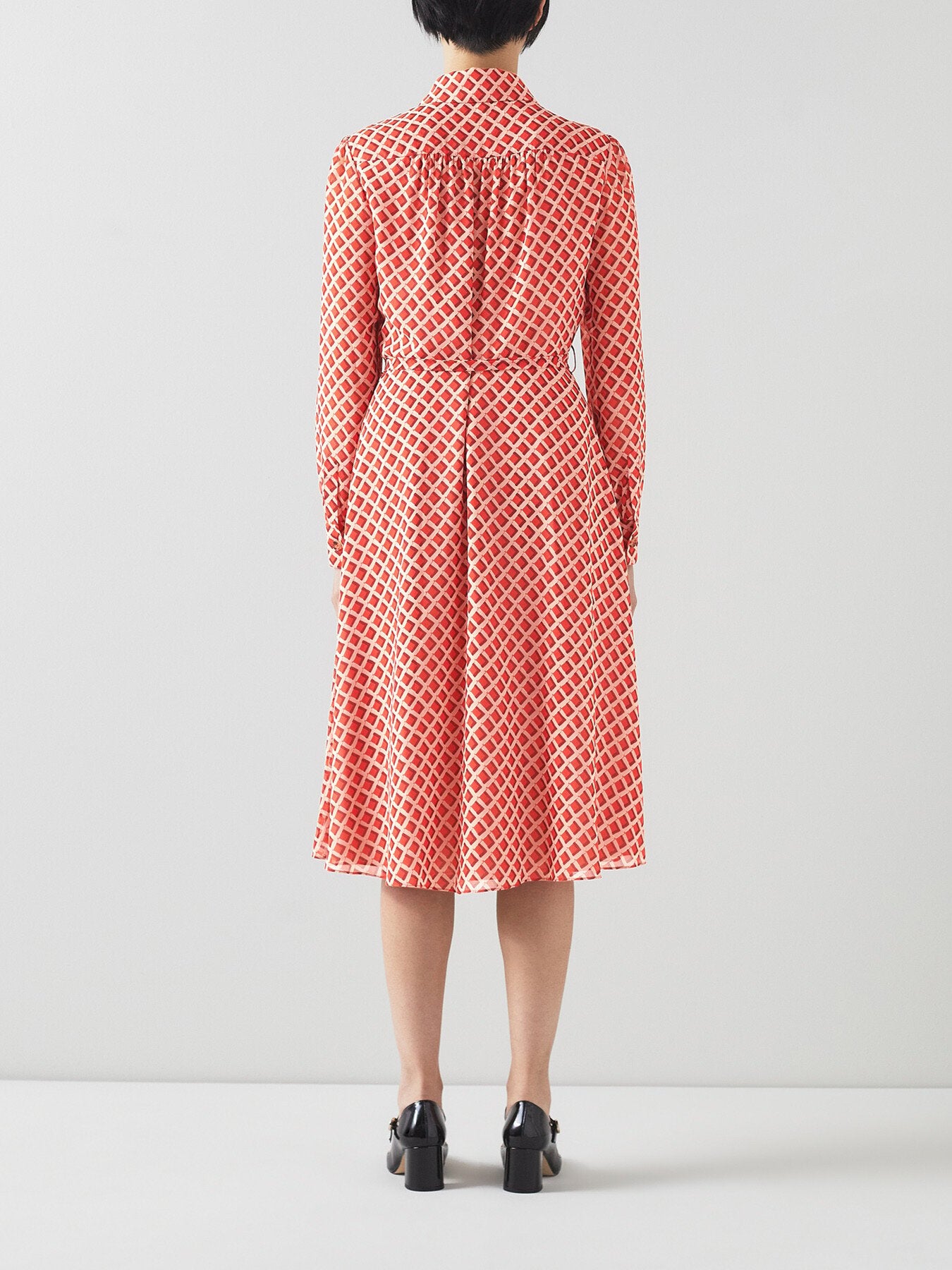 Ensor Graphic Print Shirt Dress