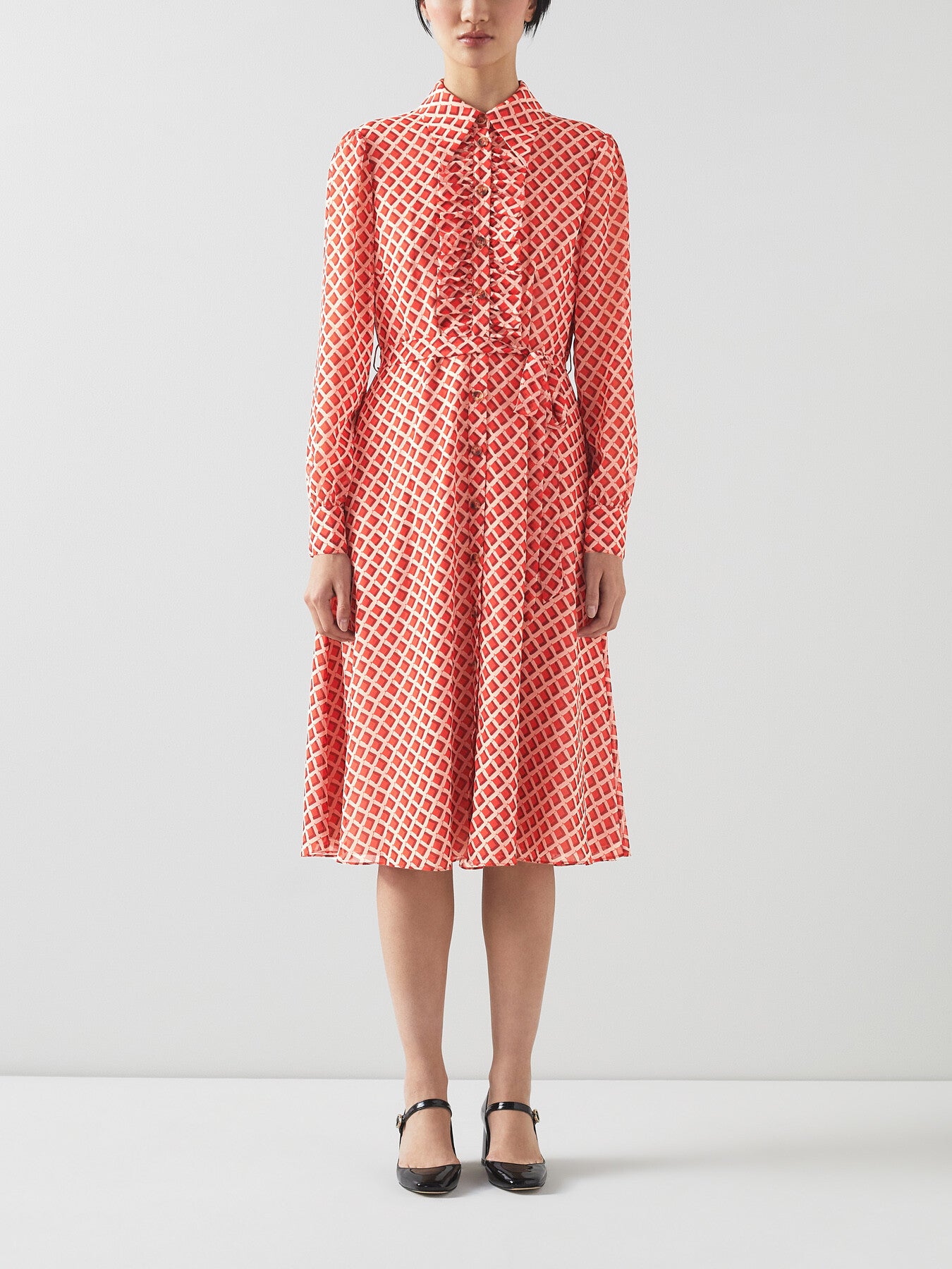 Ensor Graphic Print Shirt Dress