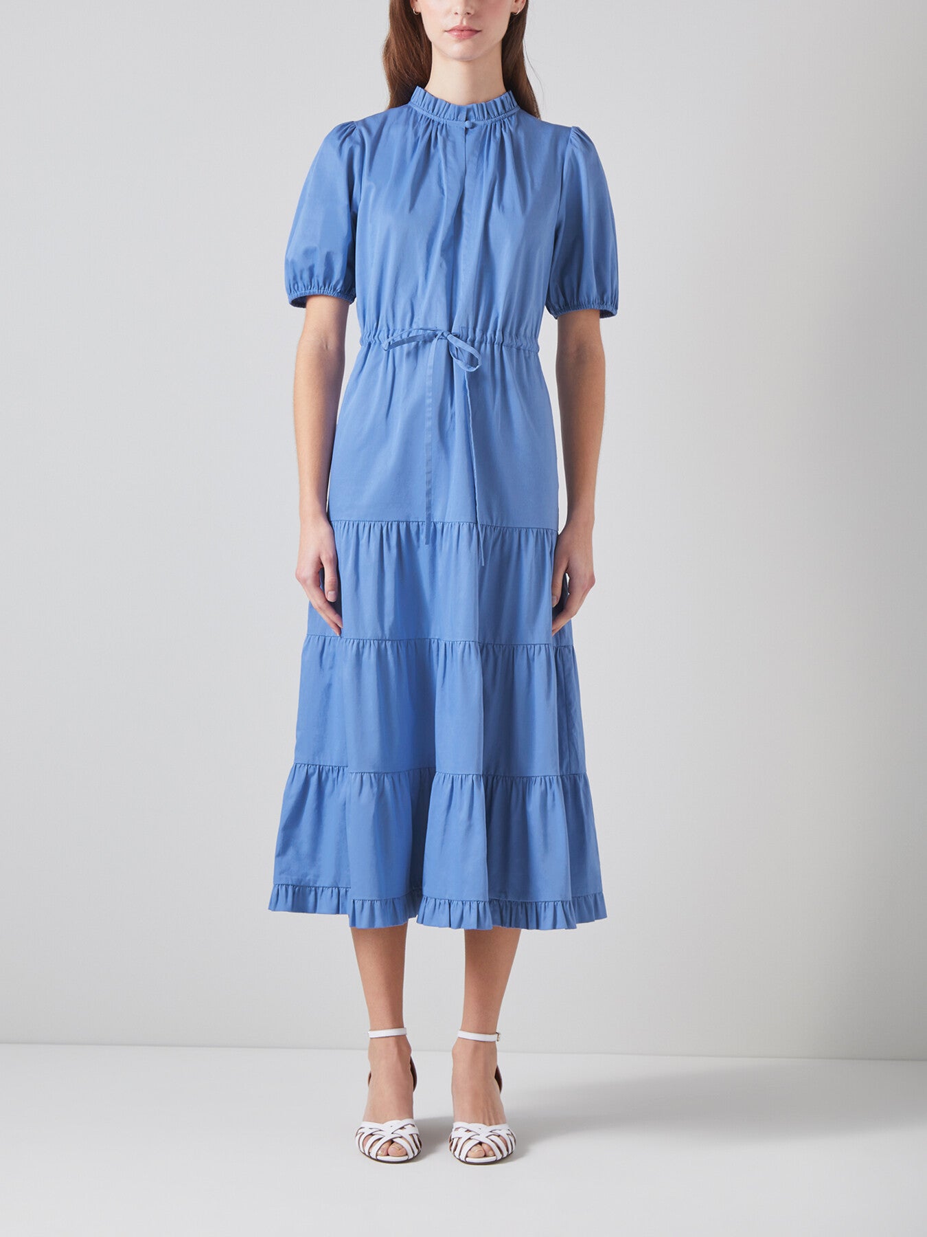 Hedy Organic Cotton Tiered Dress