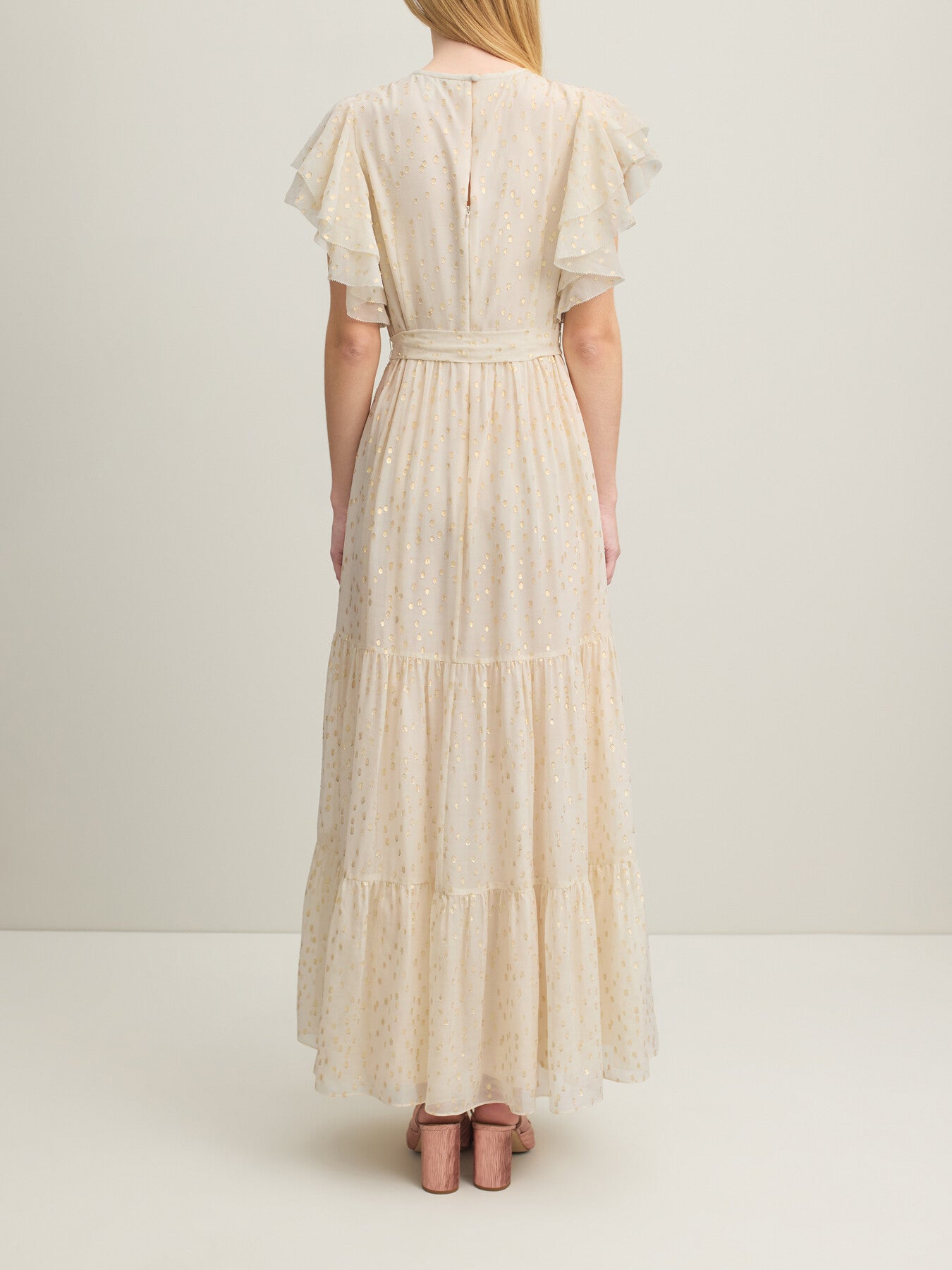 Liv And Gold Silk-Rich Maxi Dress