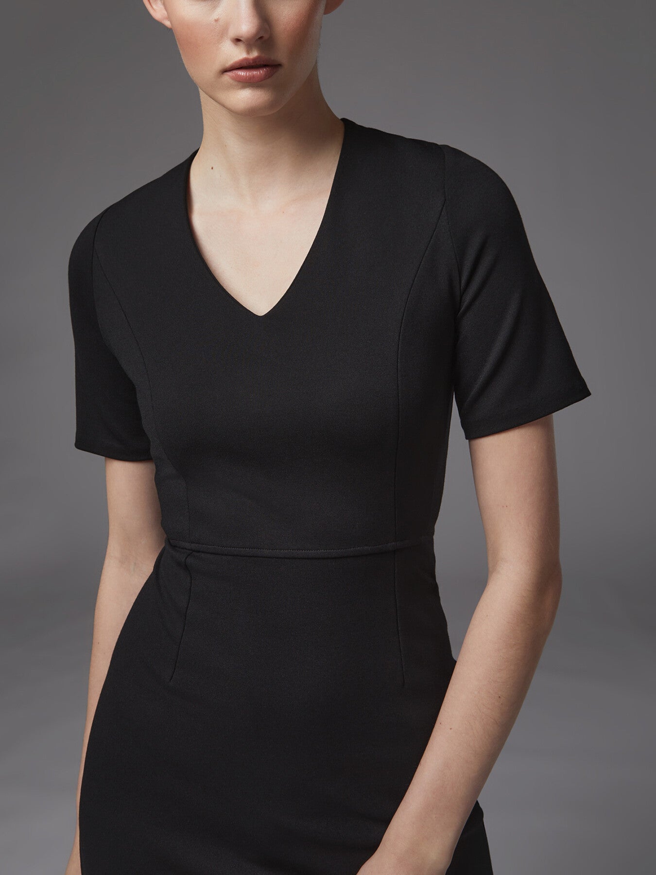 Natasha Fitted Jersey Dress