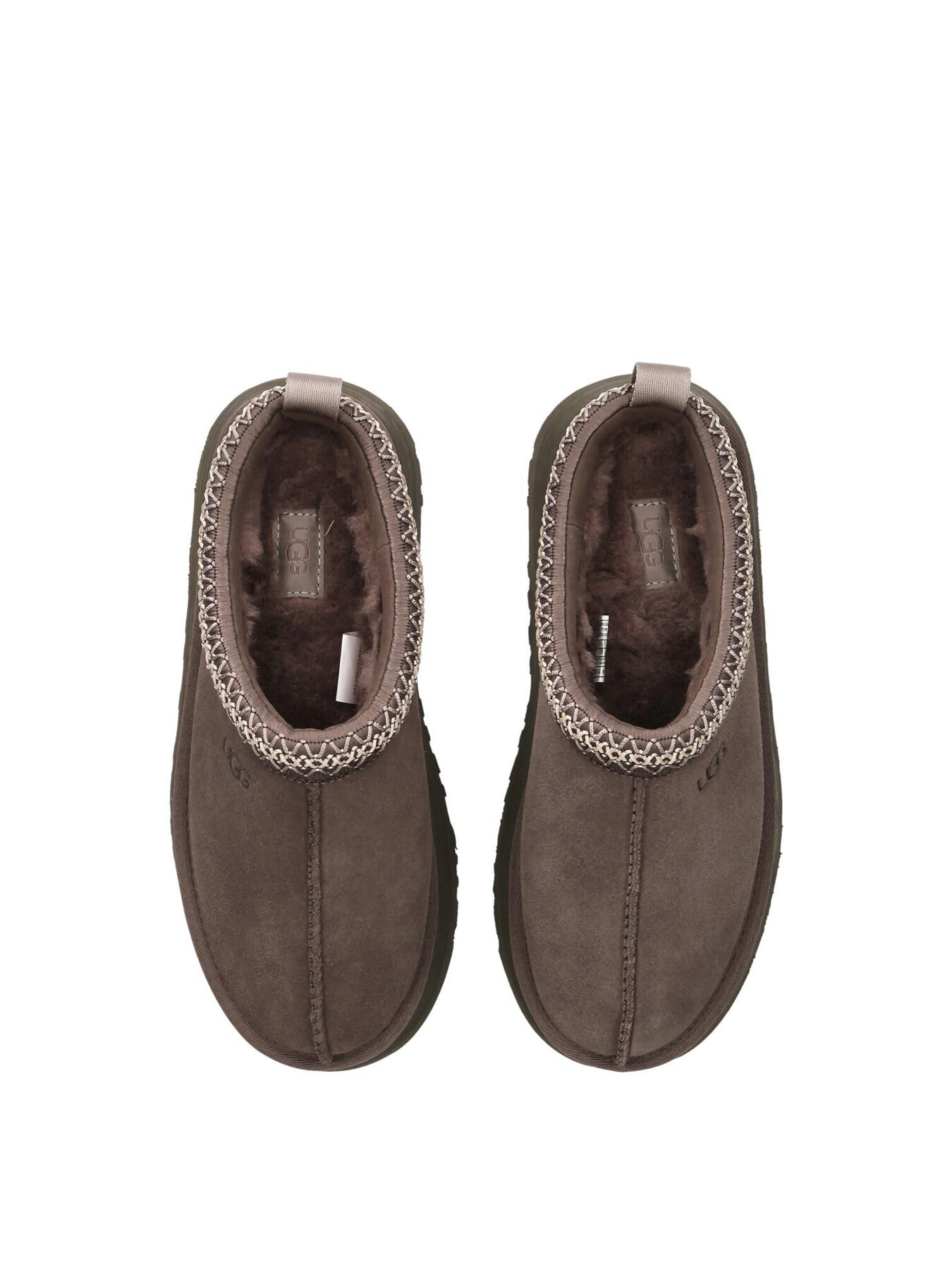 Womens Tazz Suede Slip Ons Molasses